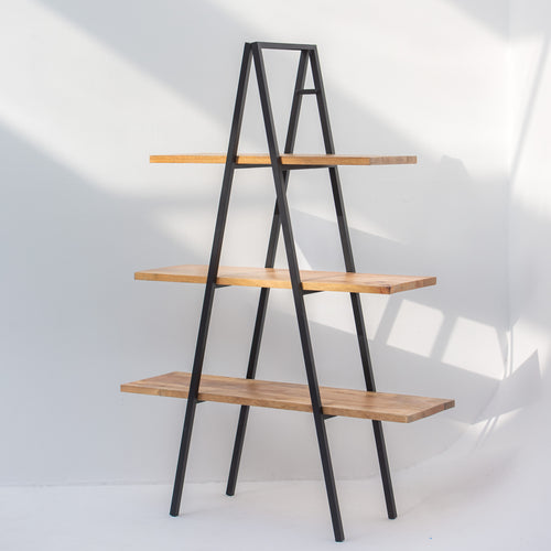 IRONIX WOODEN BOOKSHELF