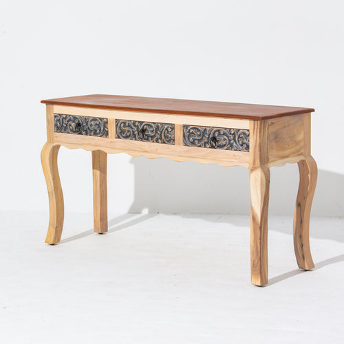 CHARLORE WOODEN CONSOLE TABLE