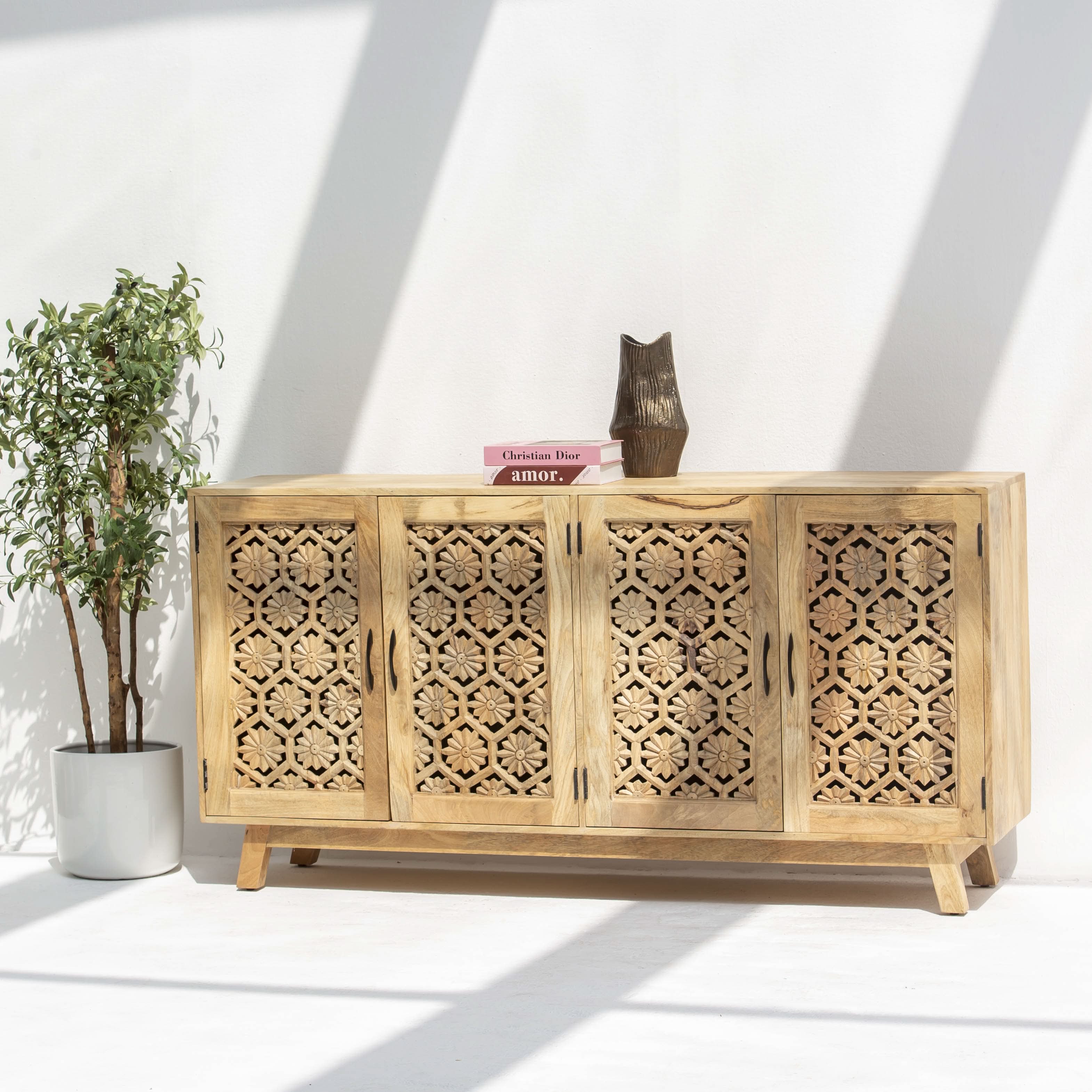 ELYSIAN FOUR DOORS SIDEBOARD - Art and craft furniture 