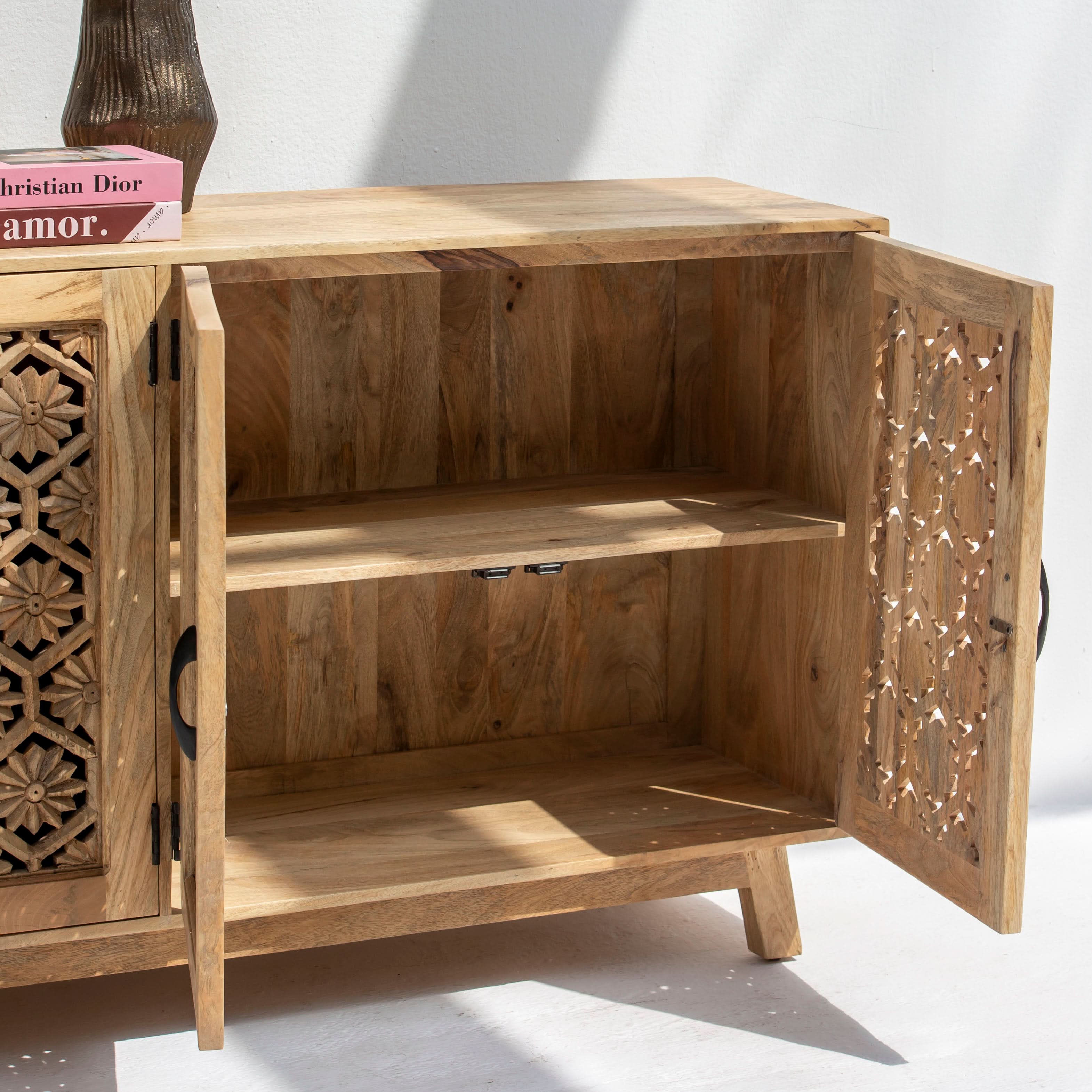 ELYSIAN FOUR DOORS SIDEBOARD - Art and craft furniture 