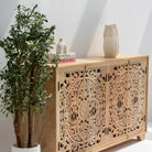 ROYAL CARVED FOUR DOOR SIDEBOARD - Art and craft furniture 