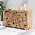 ROYAL CARVED FOUR DOOR SIDEBOARD - Art and craft furniture 