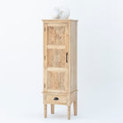 CAIRO CLASSIC ONE DOOR WOODEN CABINET - Art and craft furniture 