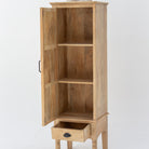 CAIRO CLASSIC ONE DOOR WOODEN CABINET - Art and craft furniture 