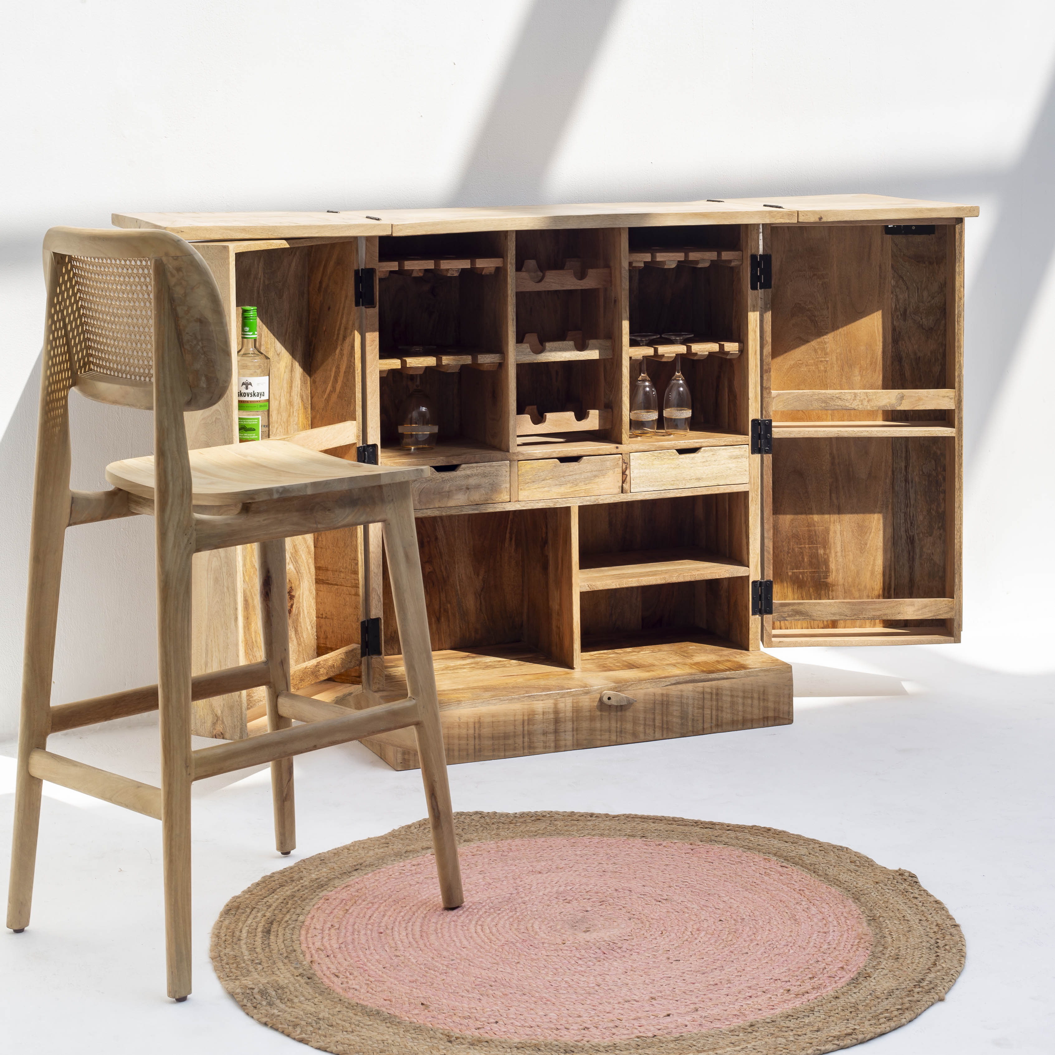 MANGO FOLDING BAR COUNTER