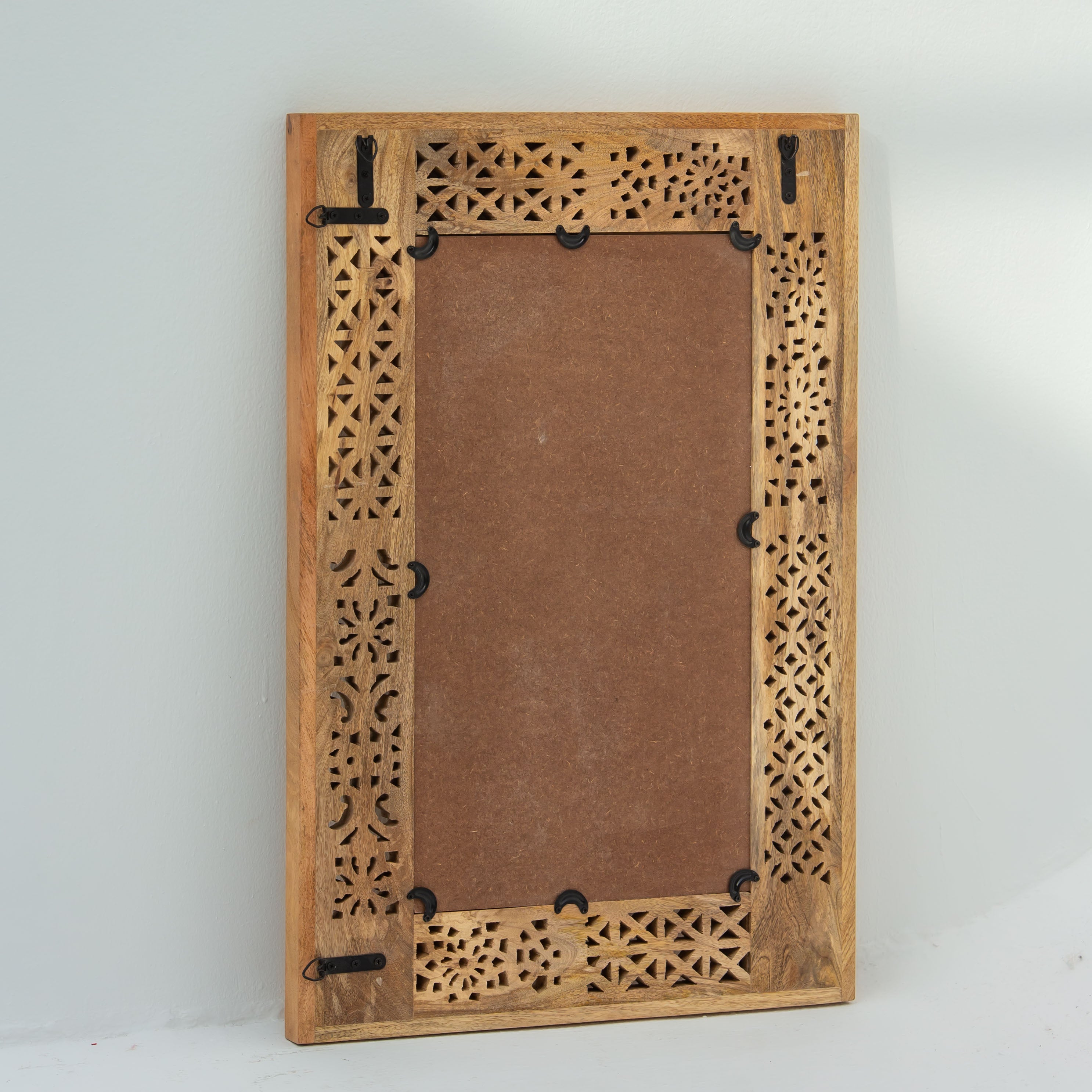 SIERRA WOODEN CARVING MIRROR FRAME