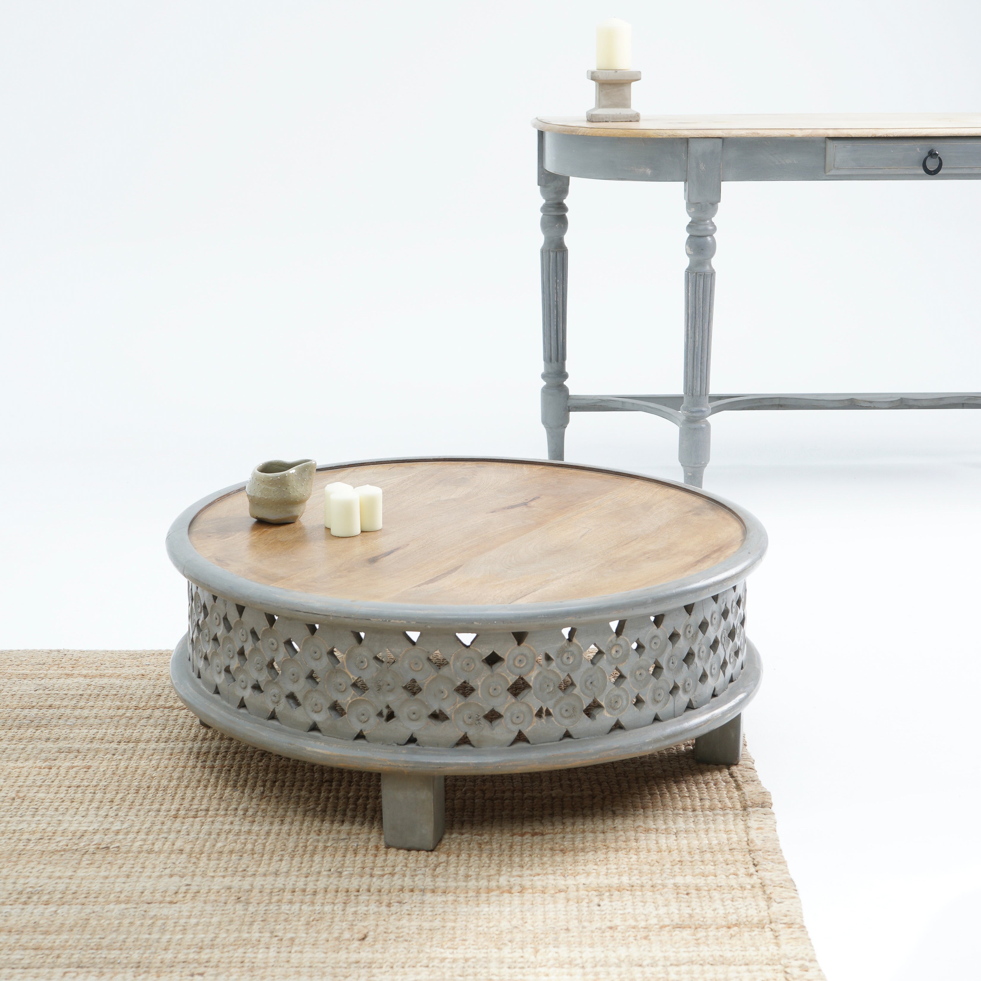 WOODEN GATHERING GROVE COFFEE TABLE