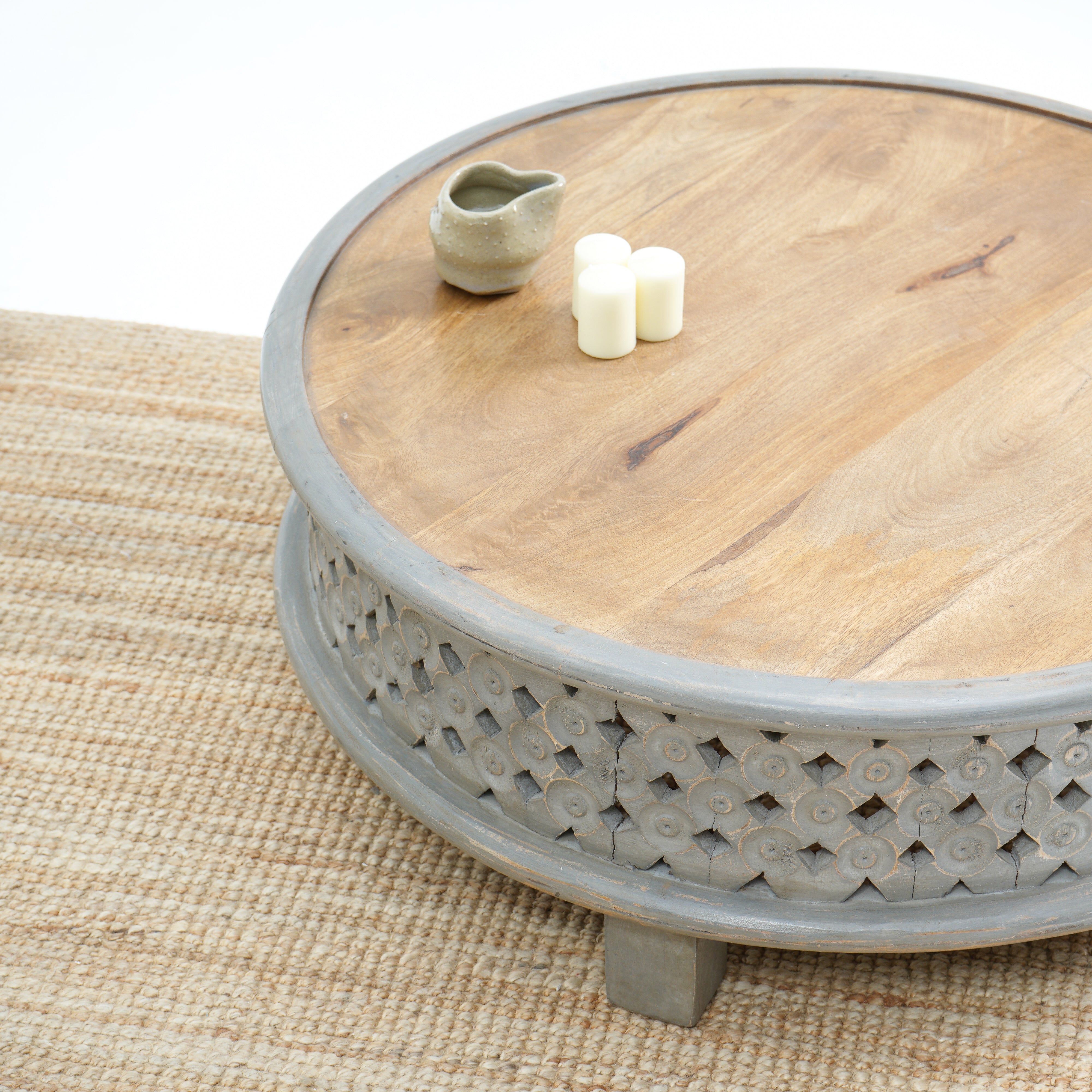 WOODEN GATHERING GROVE COFFEE TABLE