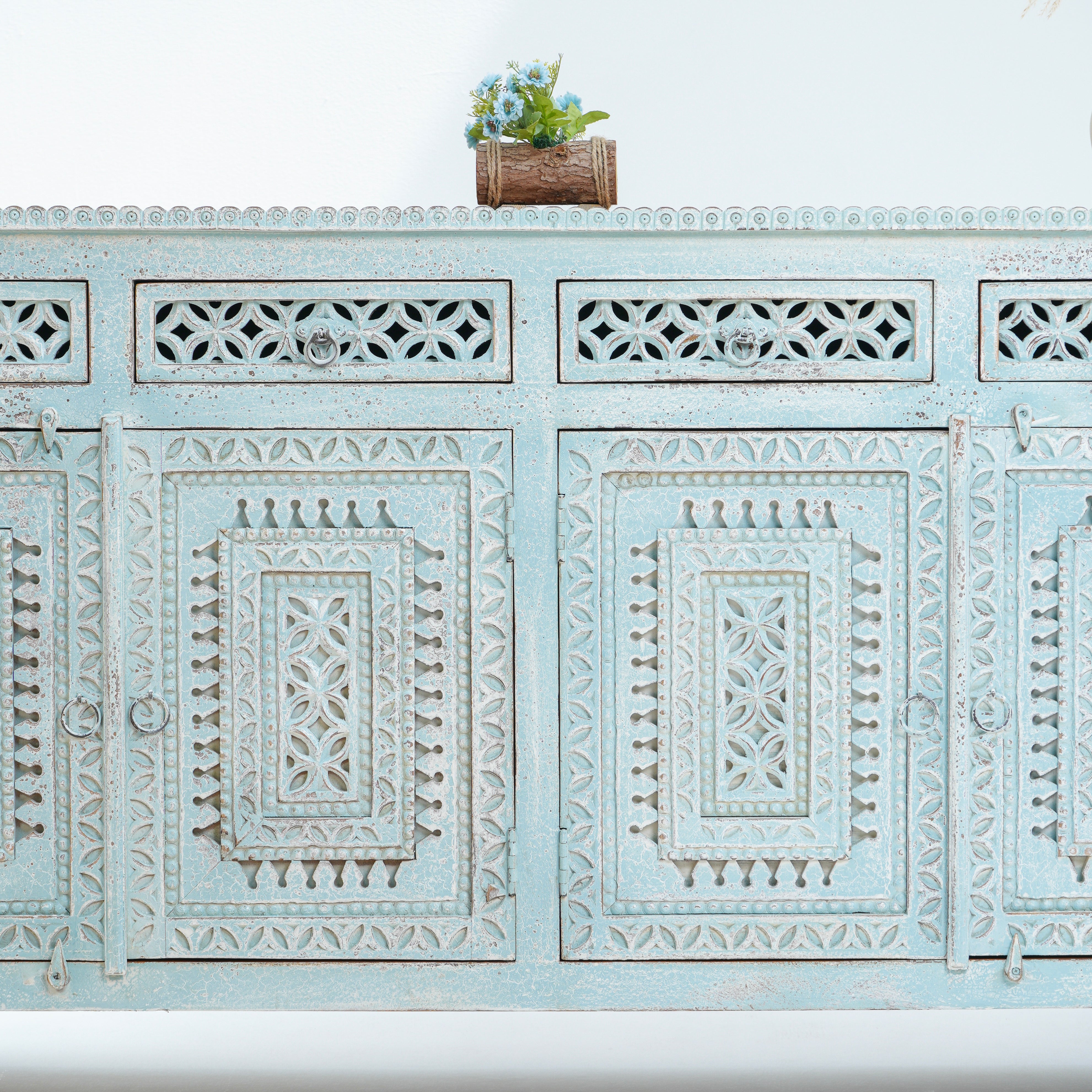 THE ORLEANS FOUR DOOR DRAWER SIDEBOARD