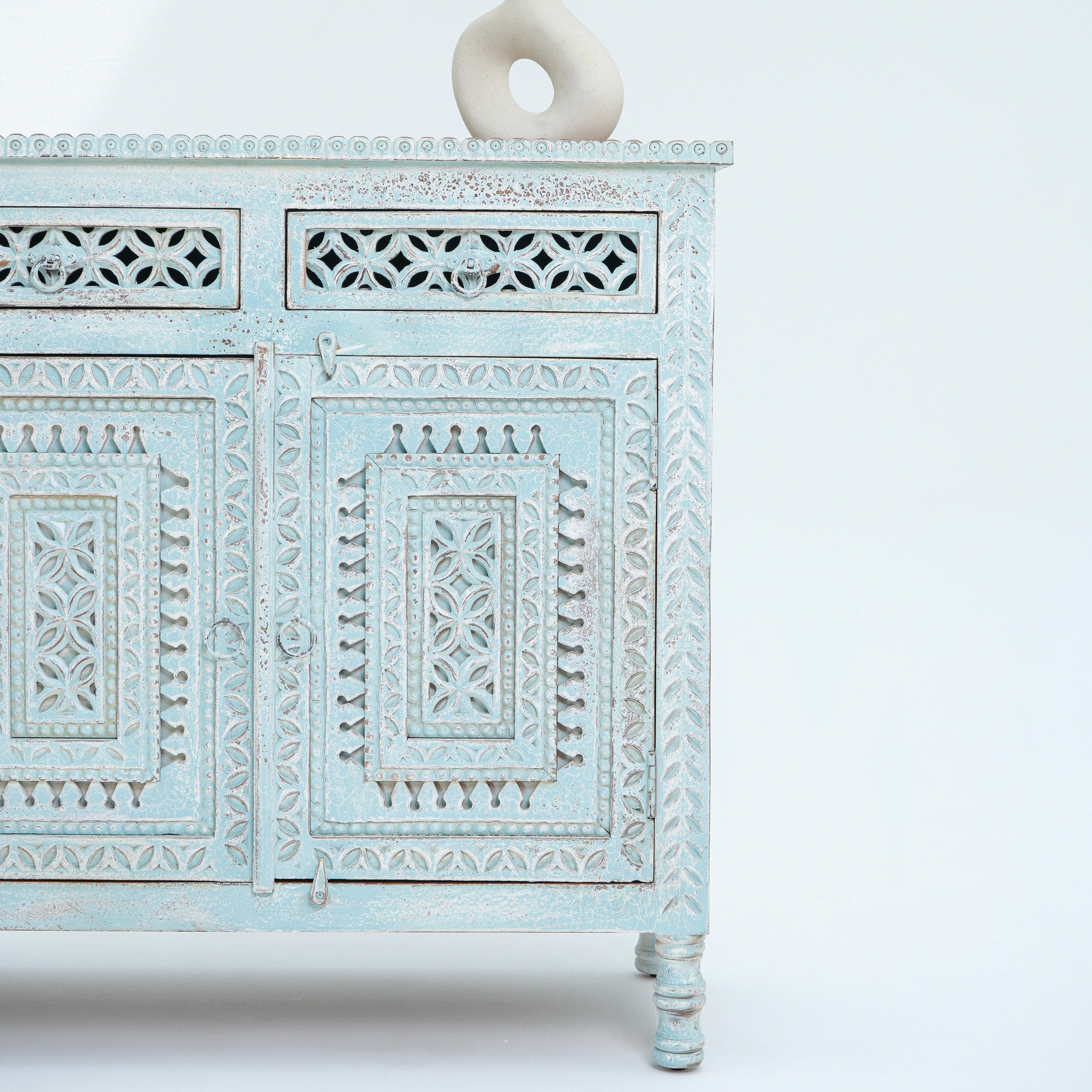 THE ORLEANS FOUR DOOR DRAWER SIDEBOARD