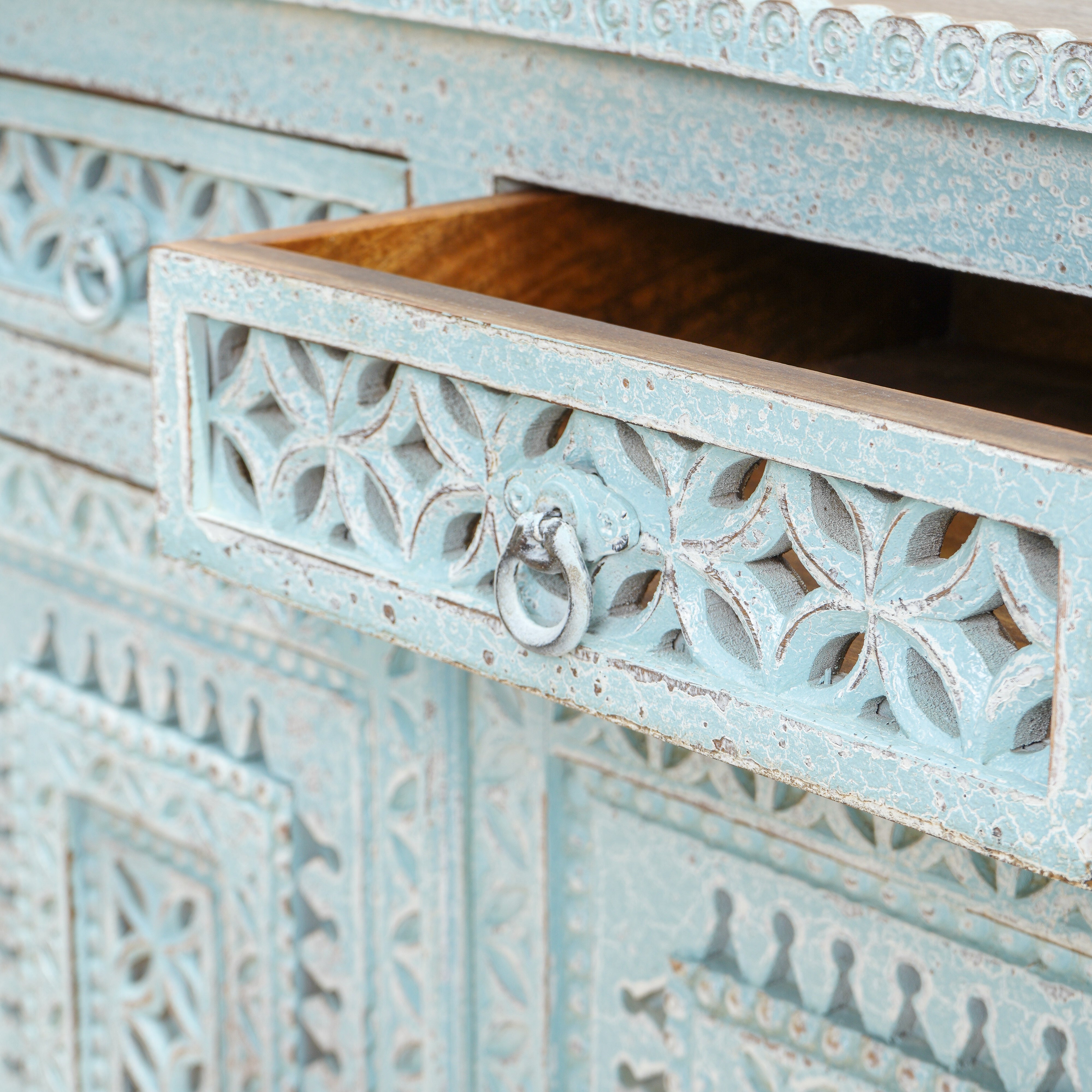 THE ORLEANS FOUR DOOR DRAWER SIDEBOARD