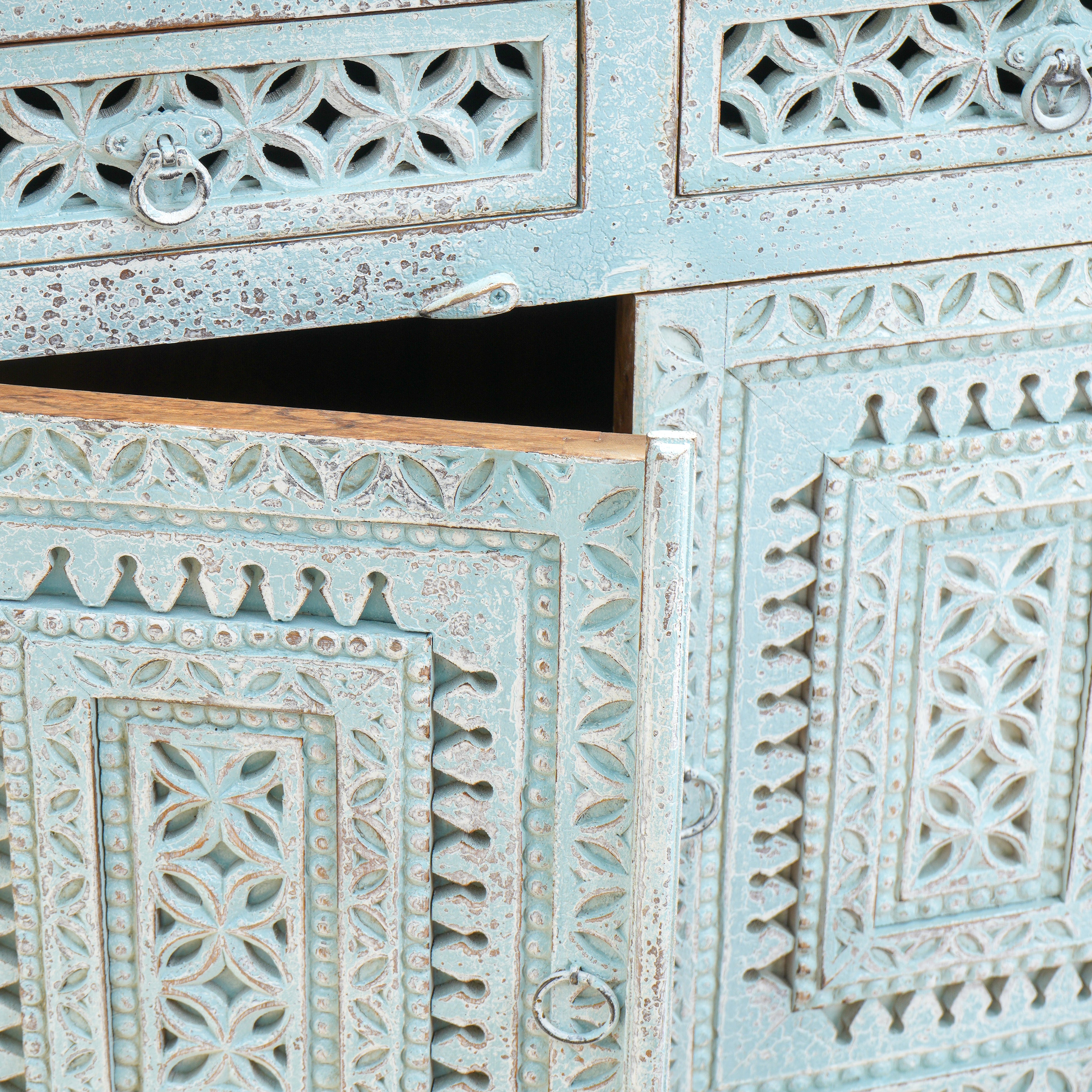 THE ORLEANS FOUR DOOR DRAWER SIDEBOARD