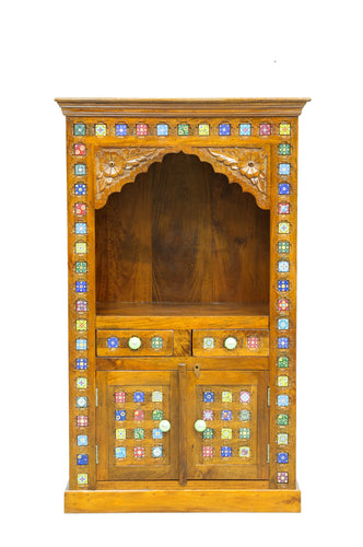 WDN TWO TILE DOOR & TWO DRAWER TEMPLE