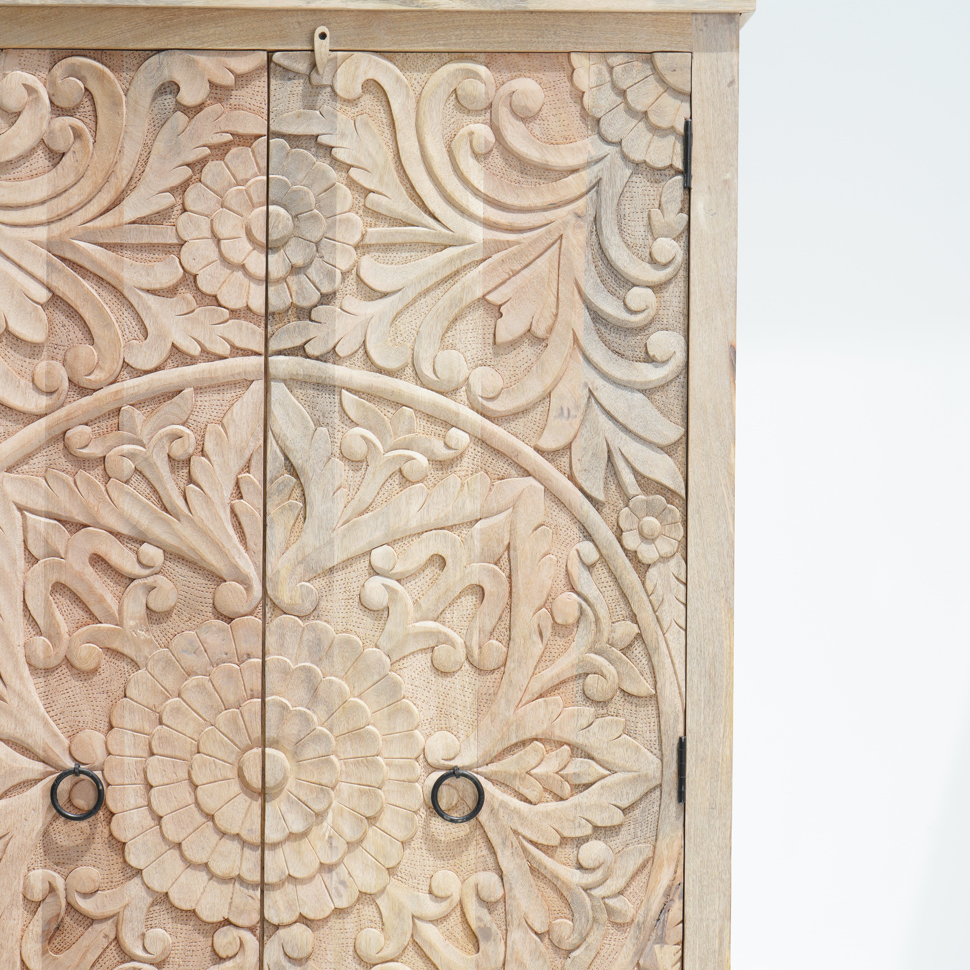 Heritage Carved Two Door Cabinet