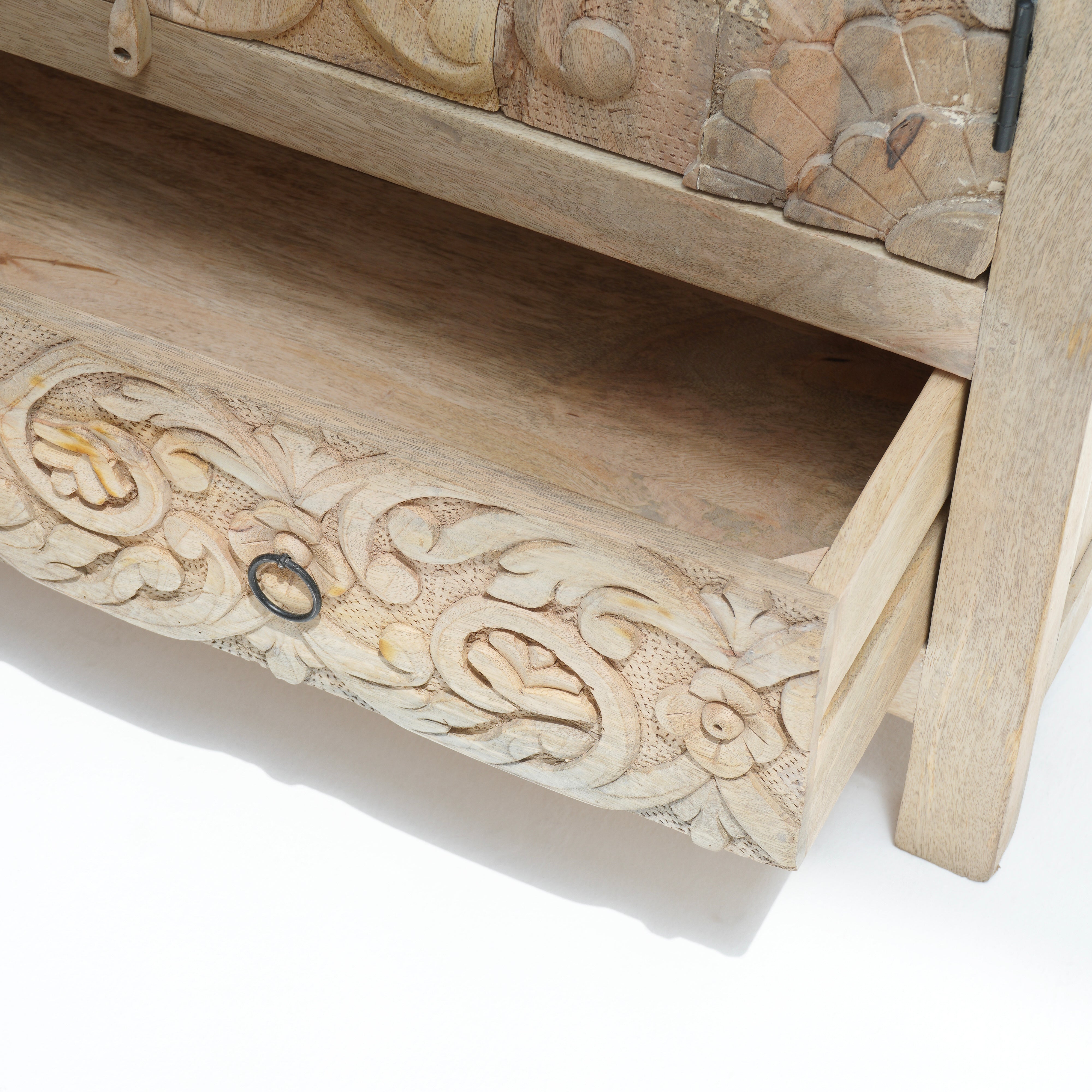 Heritage Carved Two Door Cabinet