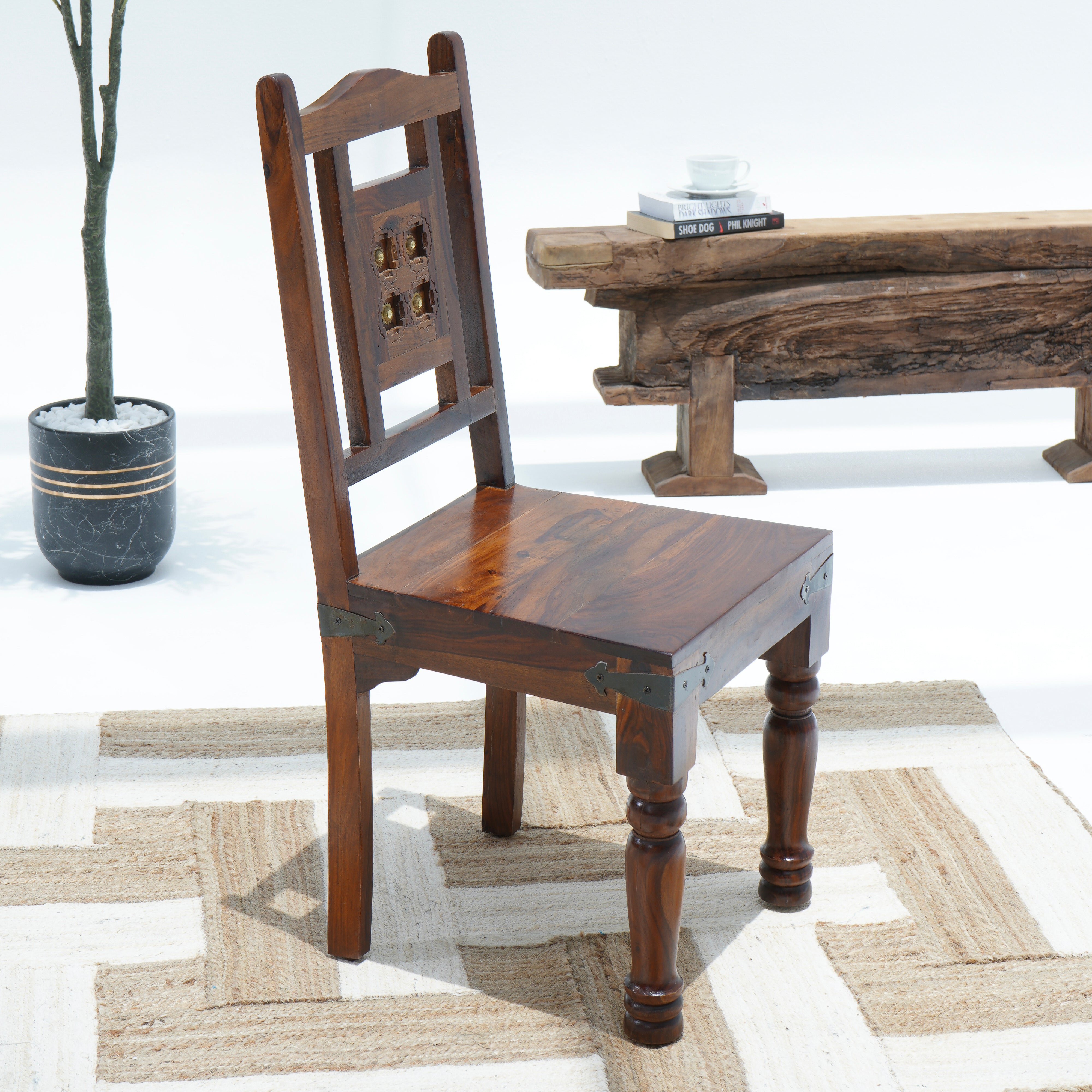 The Rustic Weave Chair