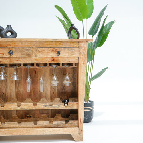 THE ANTIQUE ALCOVE BAR COUNTER