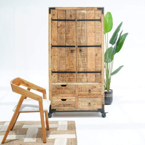 THE VINTAGE VAULT BAR CABINET