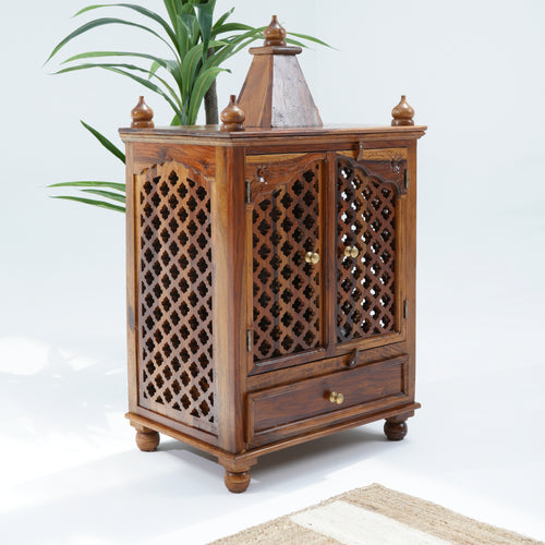 WDN TWO DOOR & ONE DRAWER TEMPLE