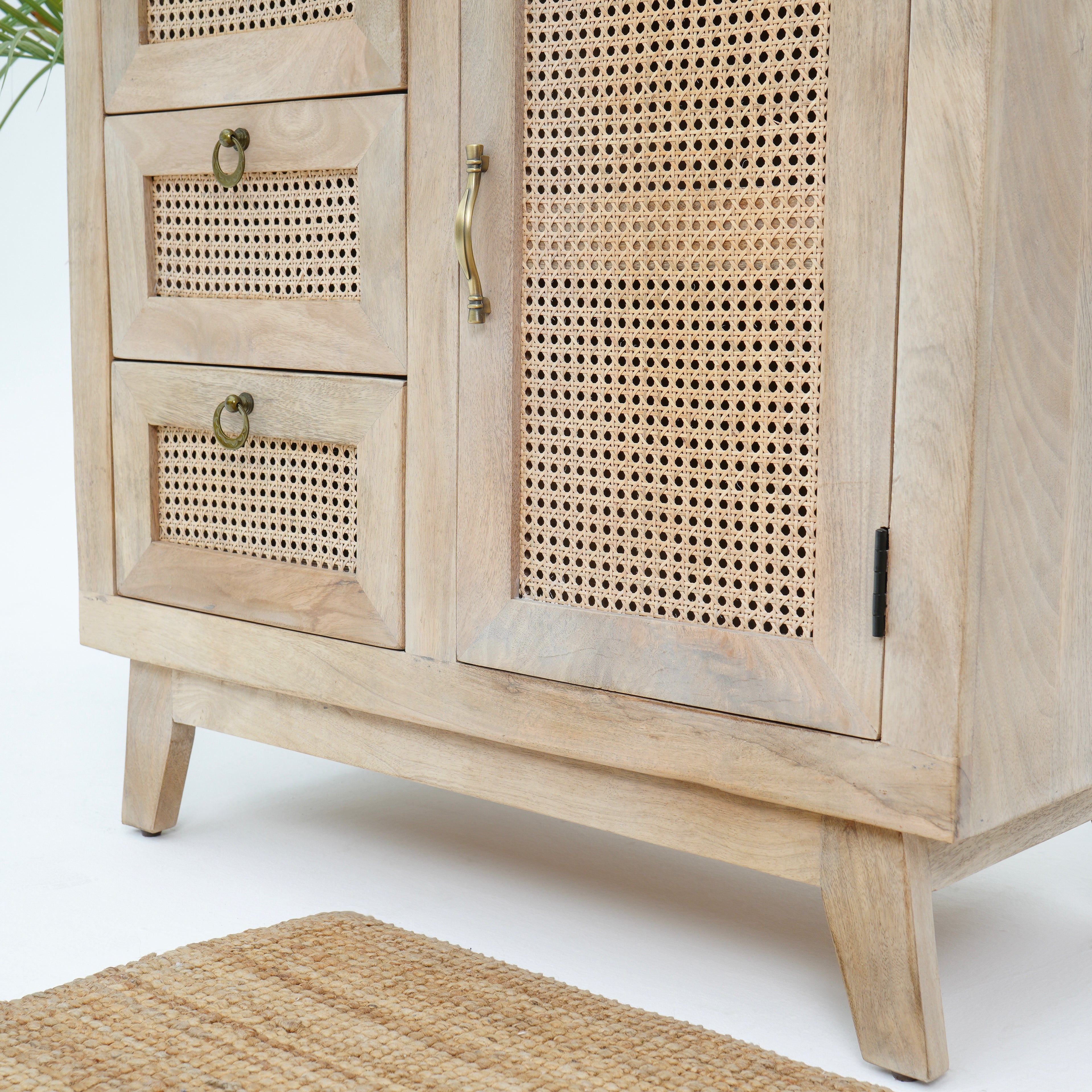 Mango Fusion cane sideboard