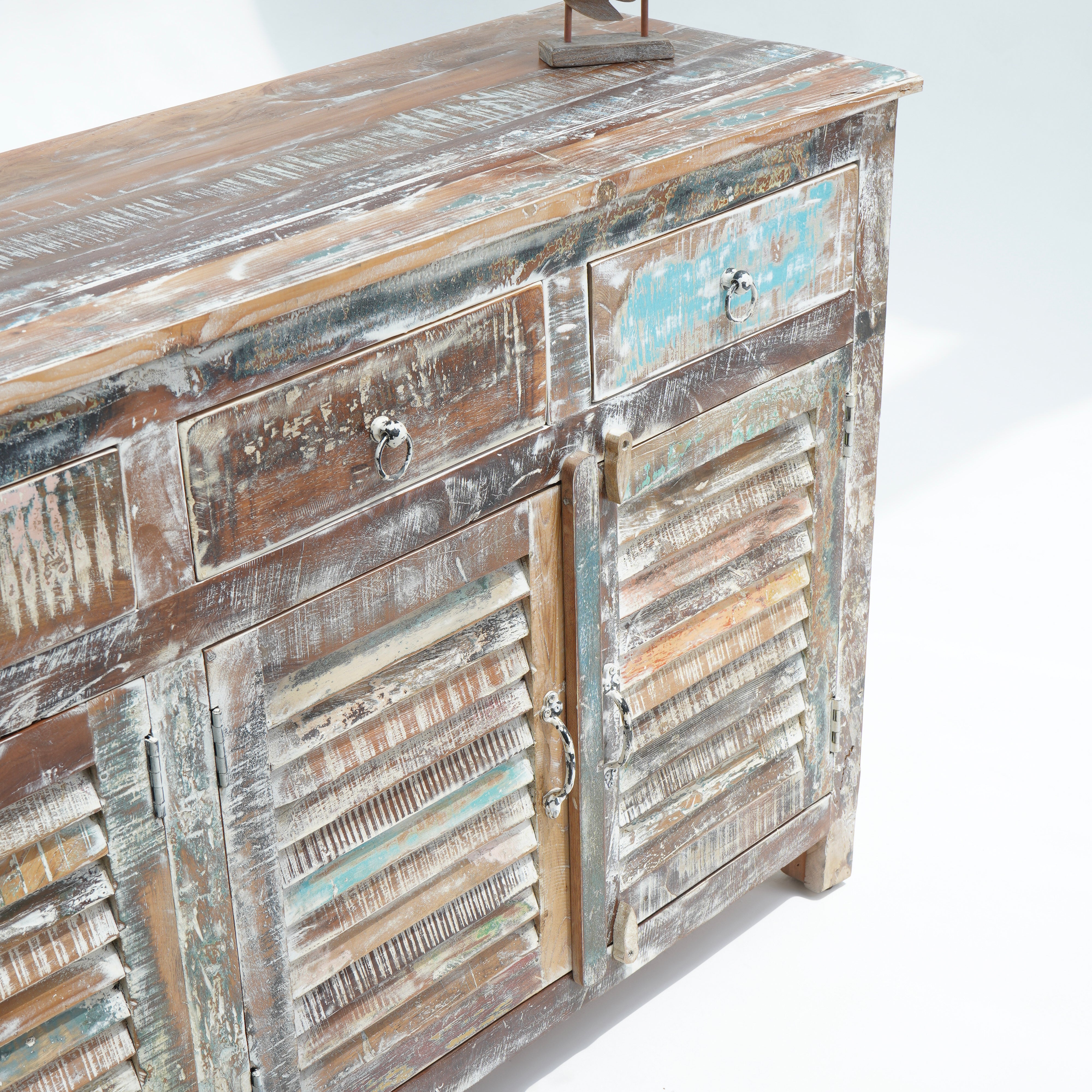 The Alton Manor four door recycle side board