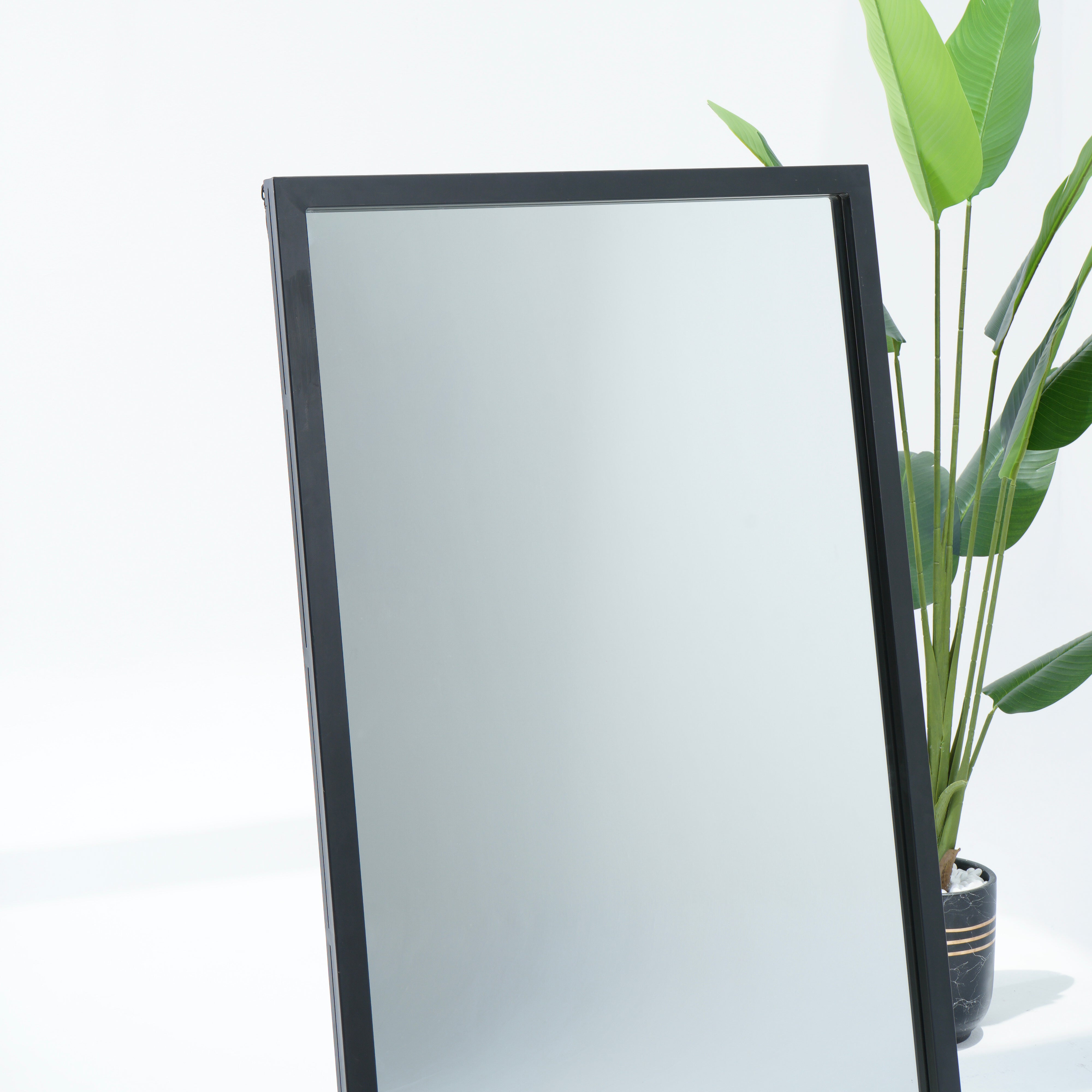 Classic Black Metal Mirror Frame