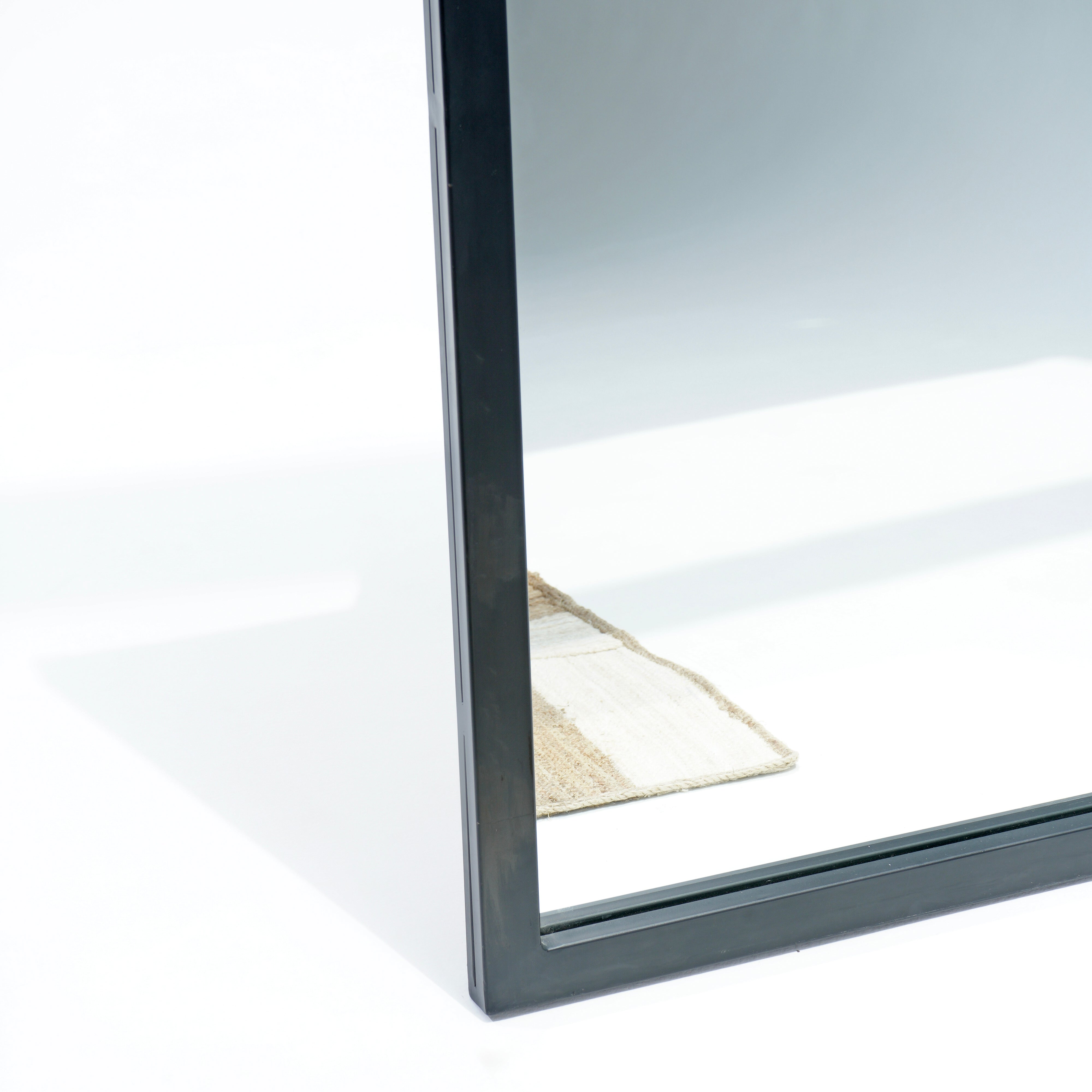 Classic Black Metal Mirror Frame