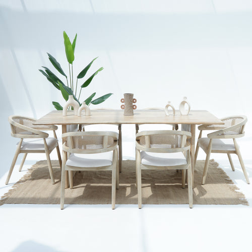 Art Radiance Mango plan Top Dining Table