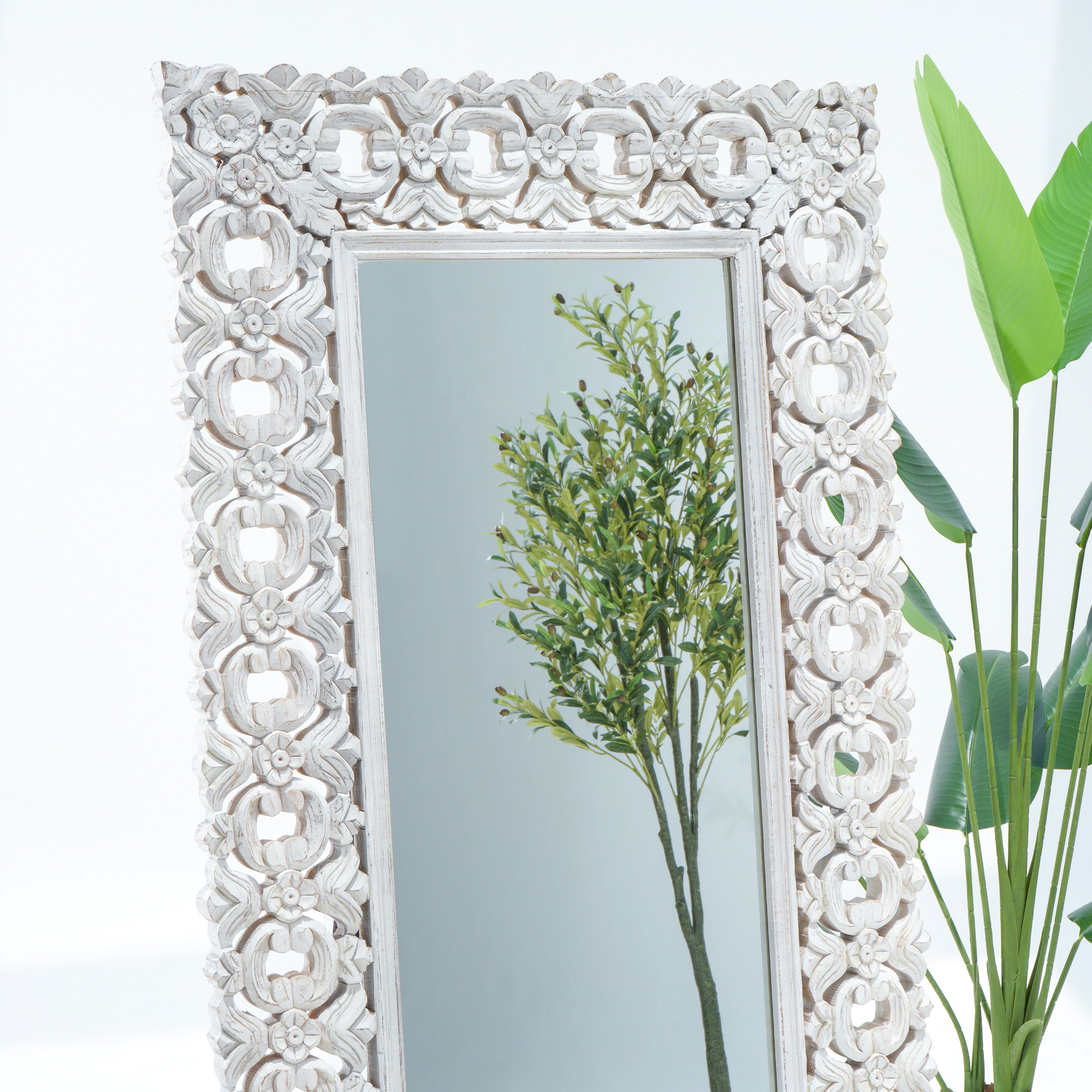 Buenos Aires Allure Carved Mirror Frame
