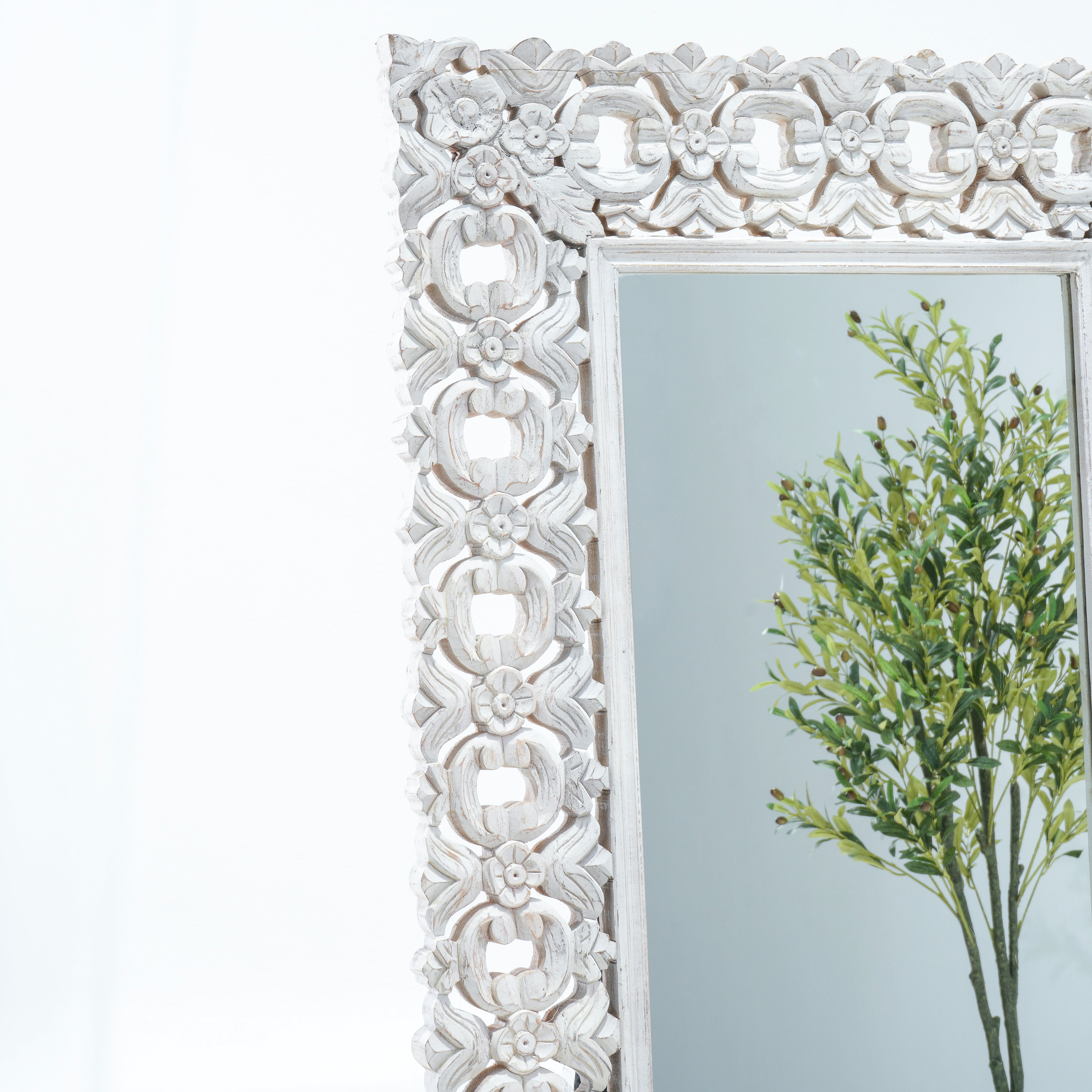 Buenos Aires Allure Carved Mirror Frame