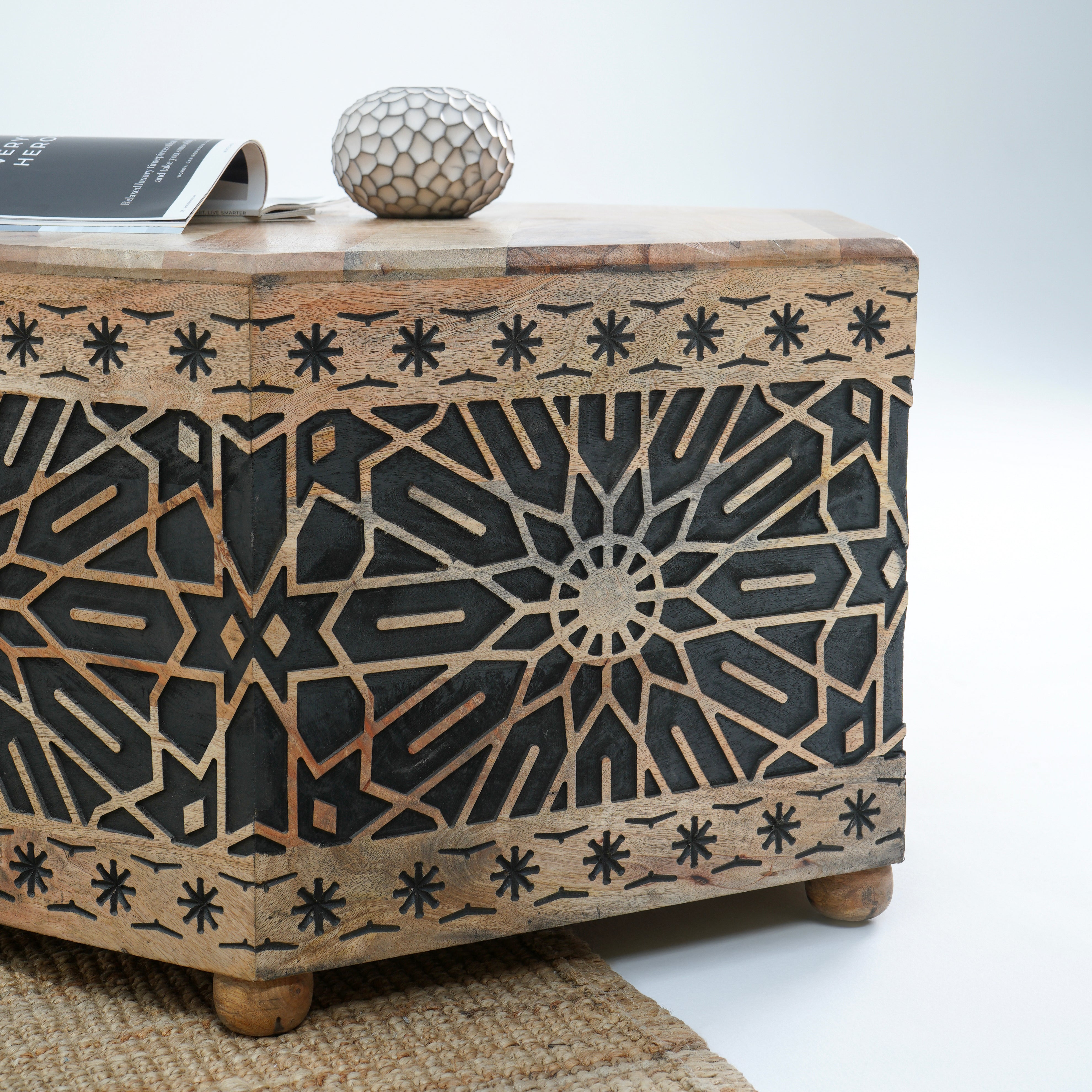 THE HEARTHSTONE COFFEE TABLE