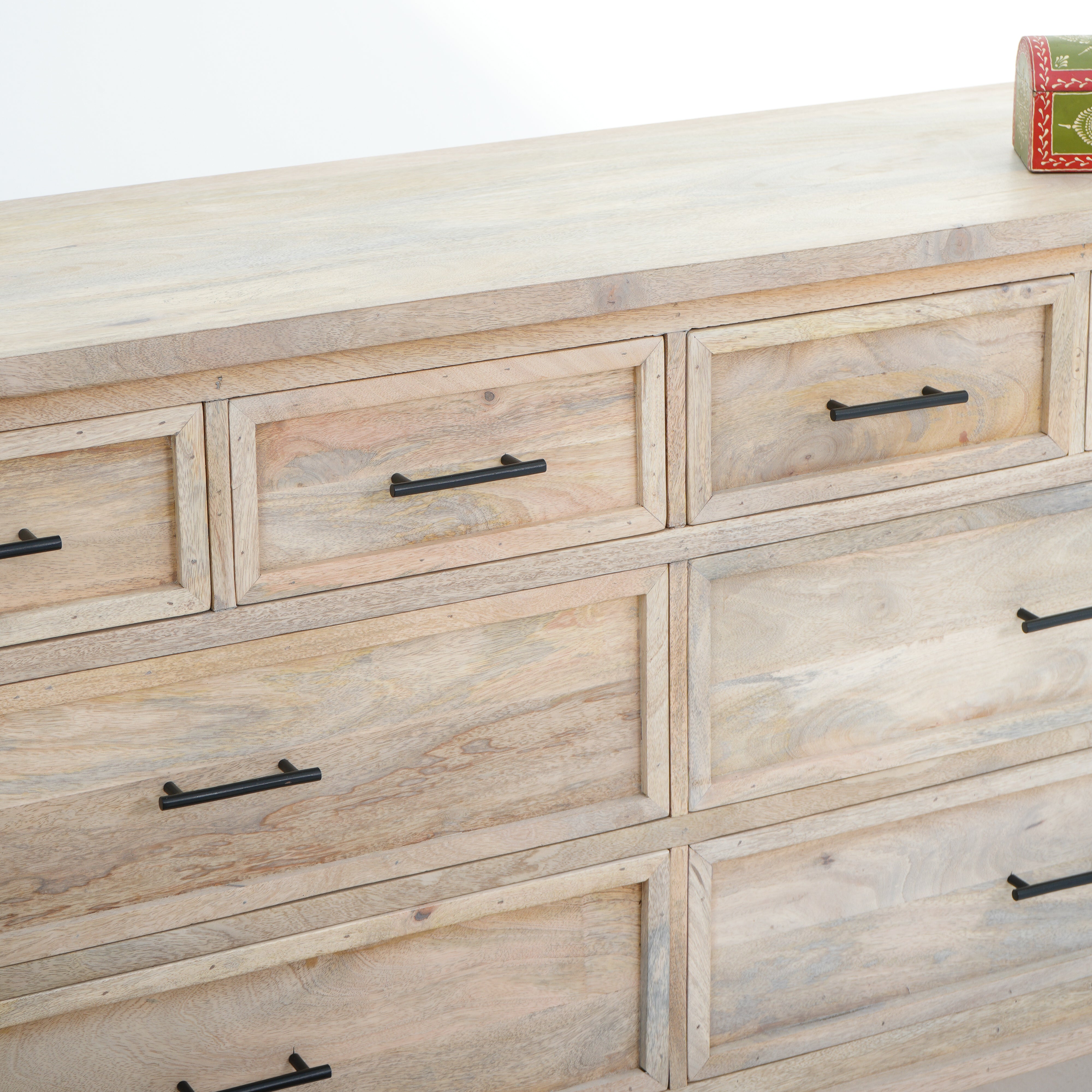 Portsmouth Eight drawer plan finish dresser