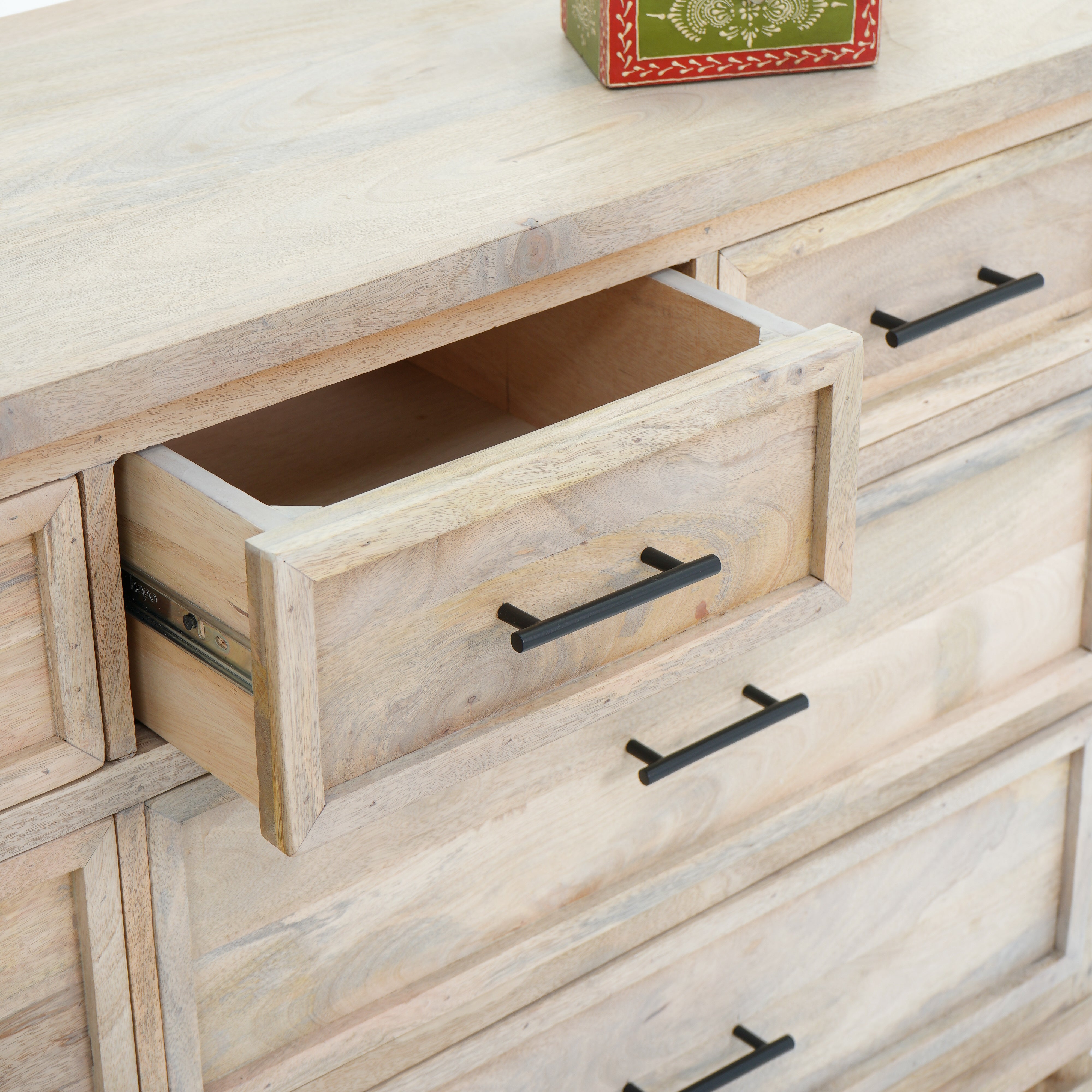 Portsmouth Eight drawer plan finish dresser
