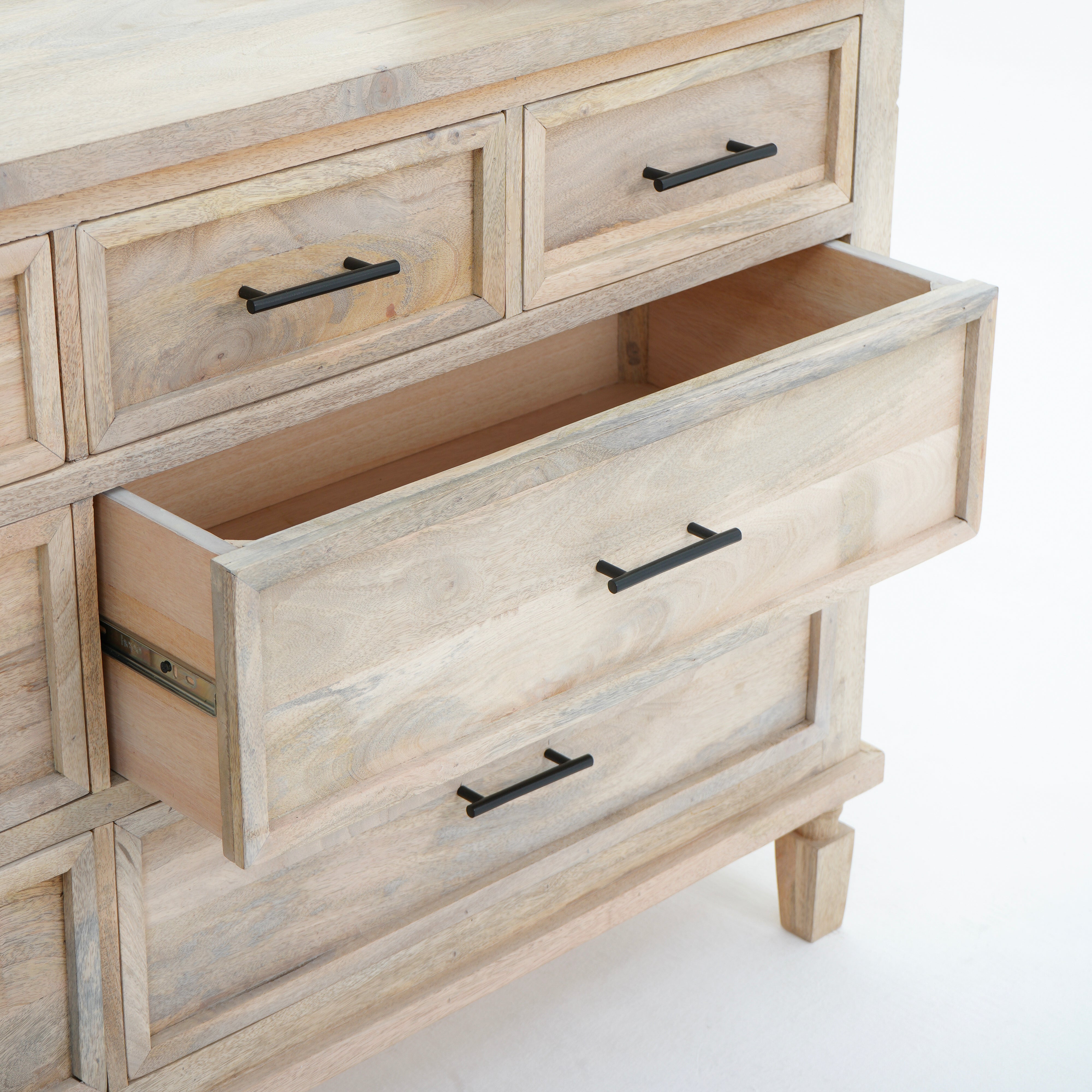 Portsmouth Eight drawer plan finish dresser