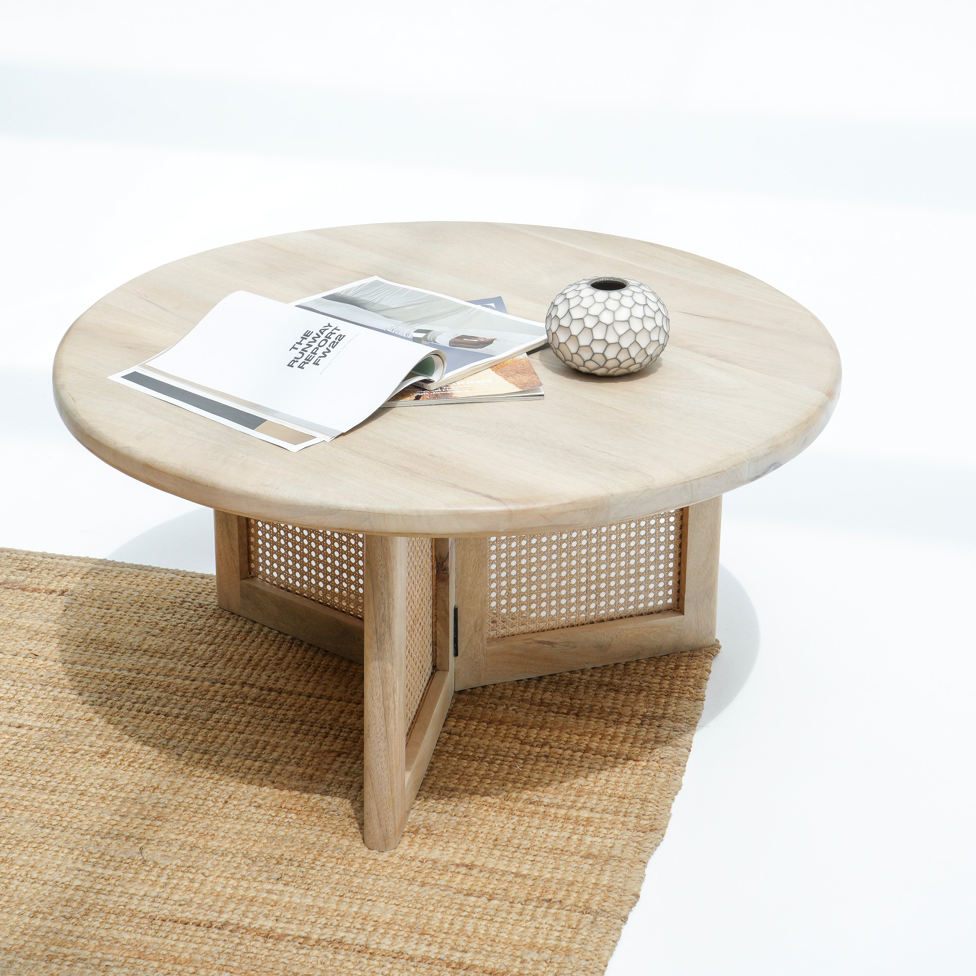 RATTAN TIMBER HAVEN COFFEE TABLE