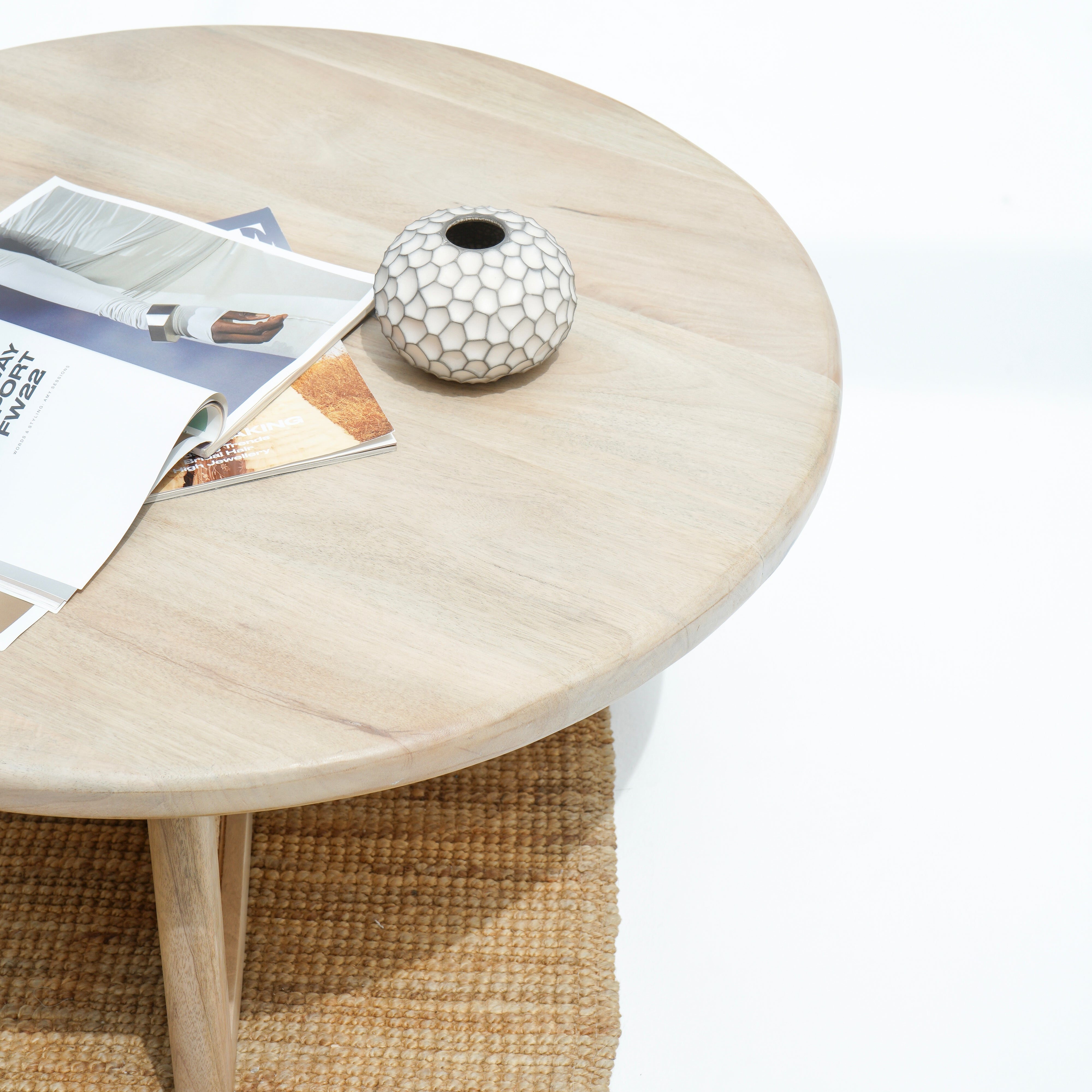 RATTAN TIMBER HAVEN COFFEE TABLE