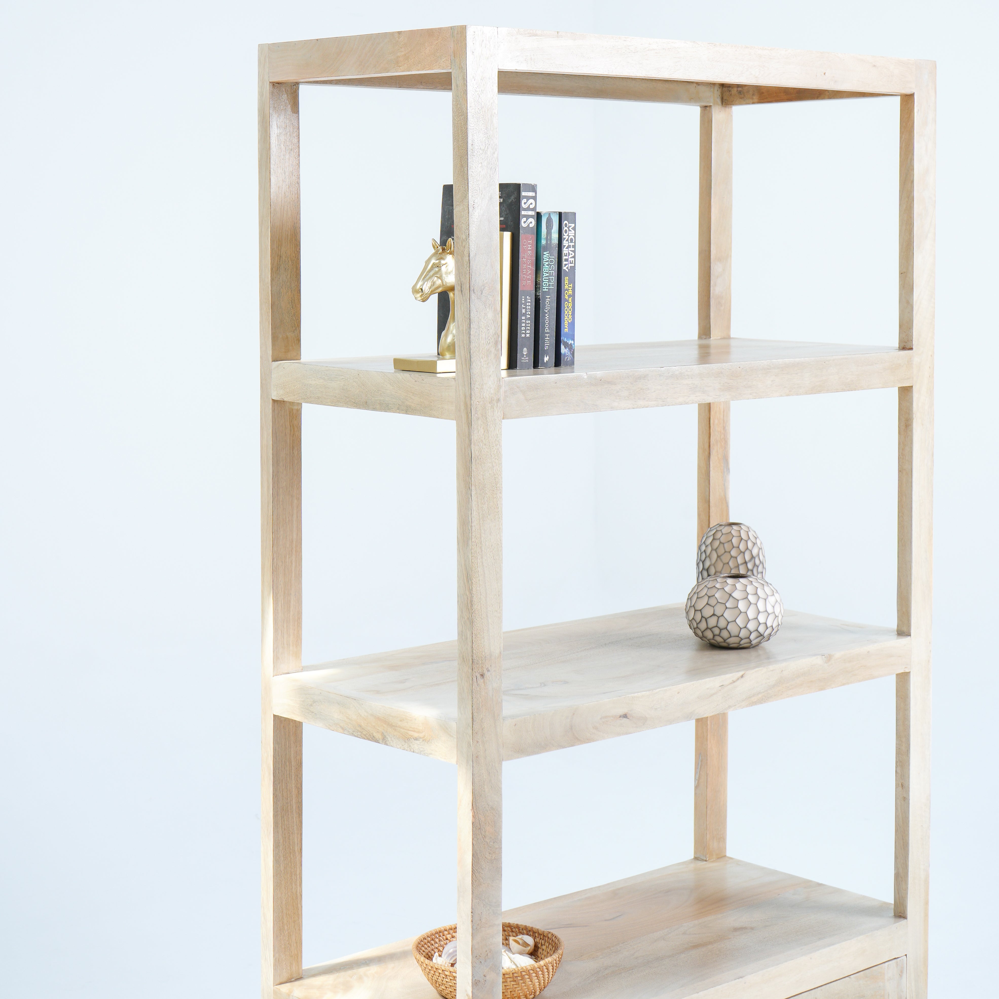 Helsinki Two-Drawer Bookshelf