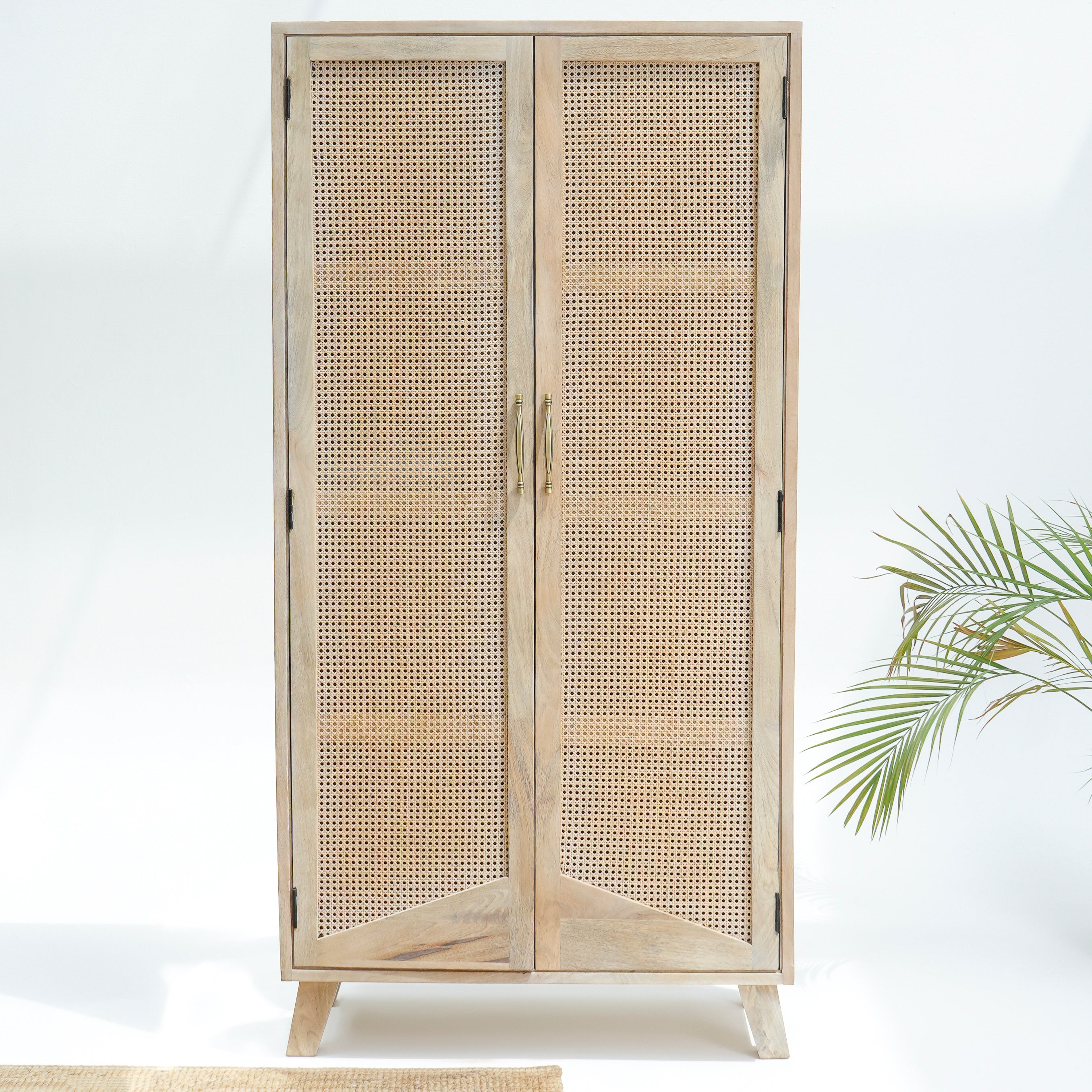 Cape Town Charm Cane Door Cabinet