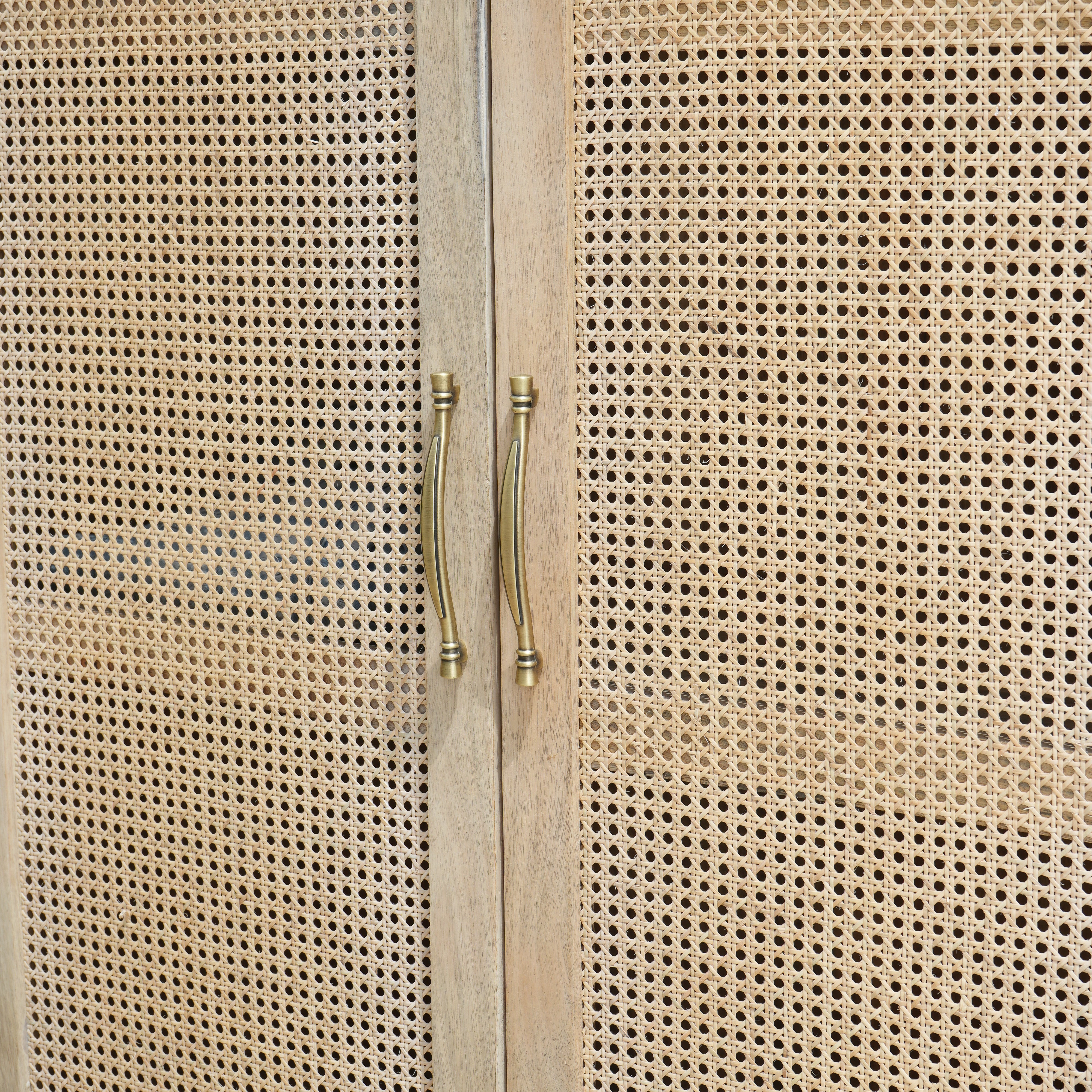 Cape Town Charm Cane Door Cabinet
