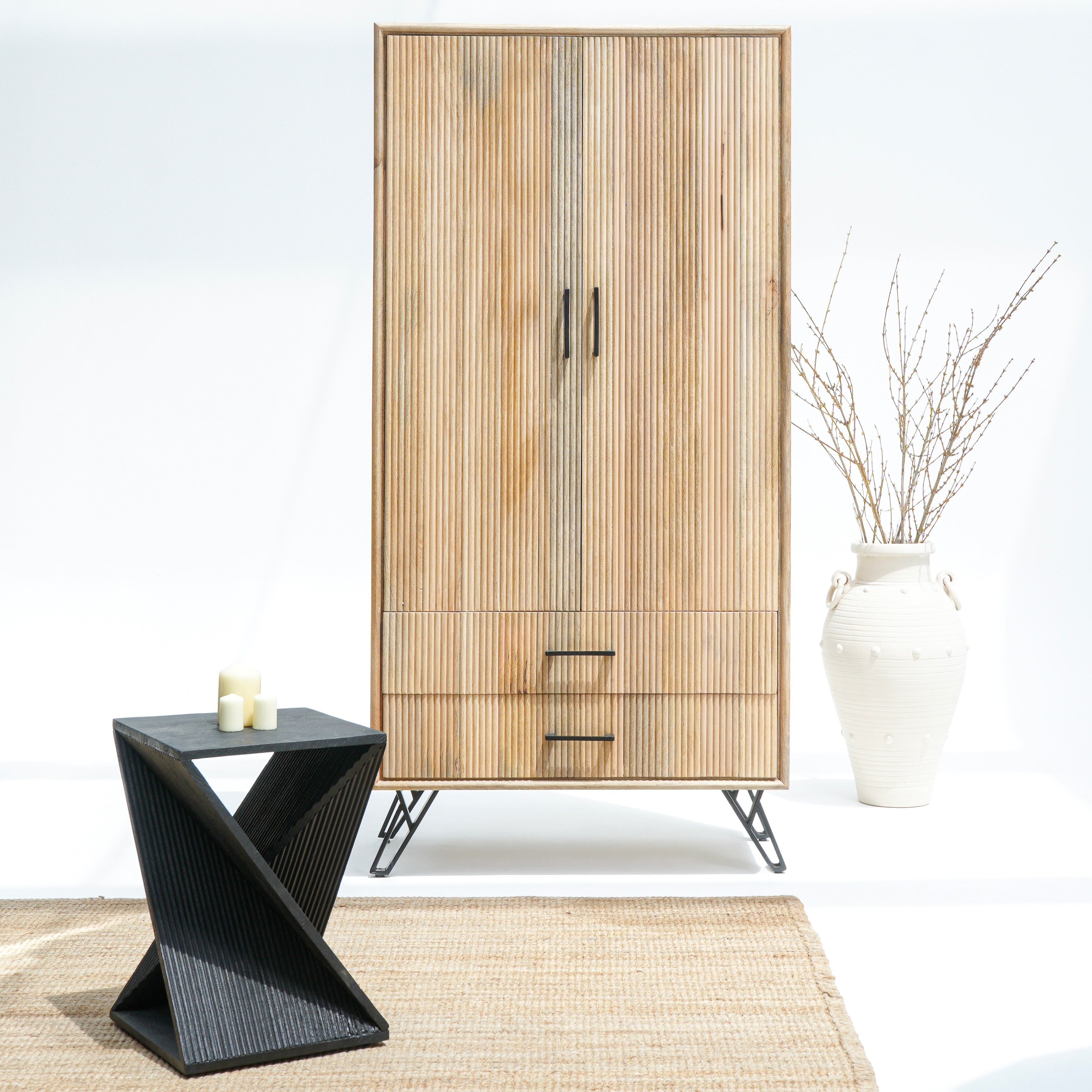 Port Harcourt Prestige Two Drawer-Door Lining Cabinet