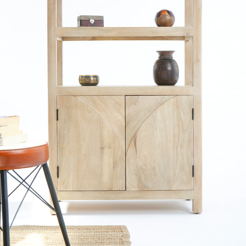 AUREVO WOODEN BOOKSHELF