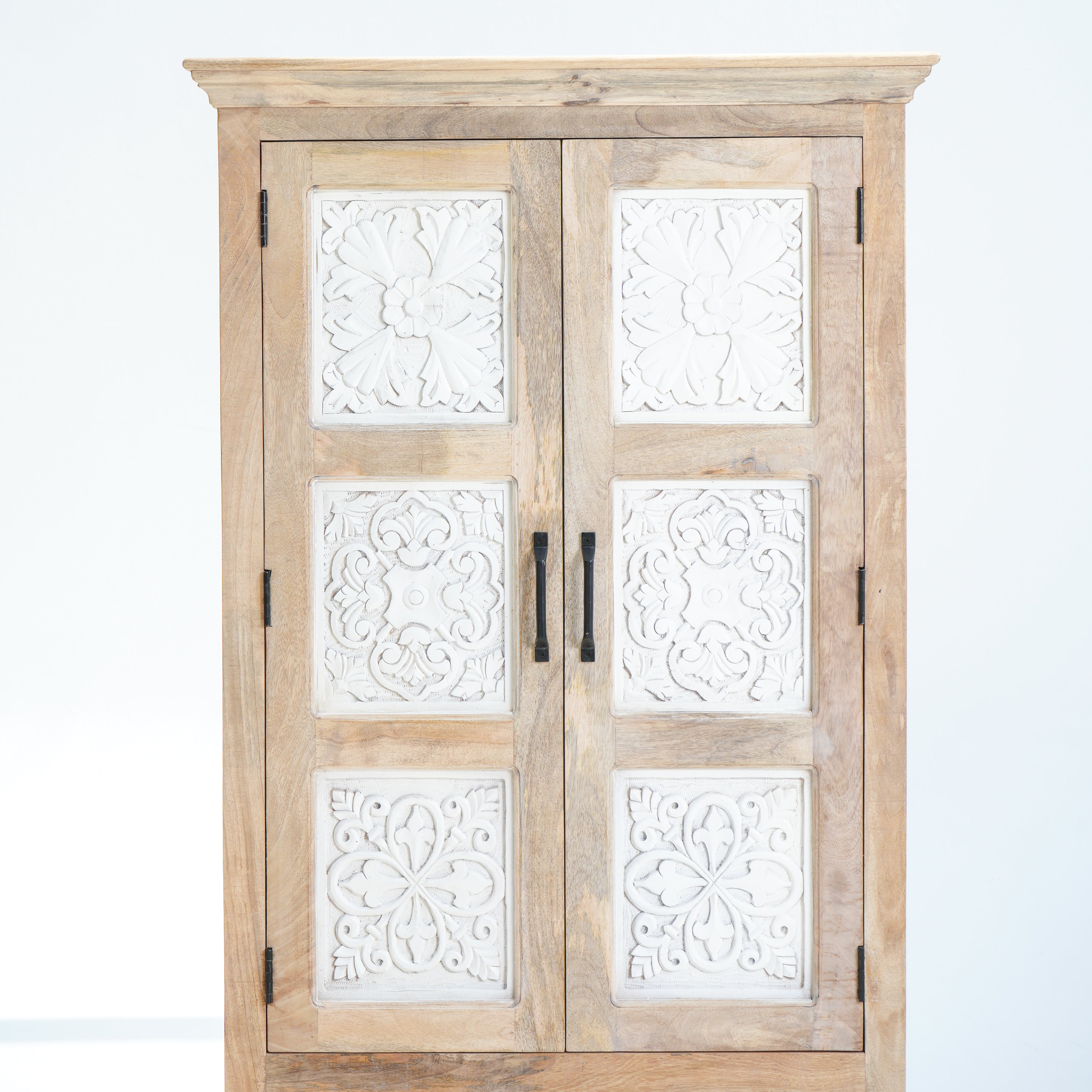 Swan Hill Two Carved Door Serenity Cabinet