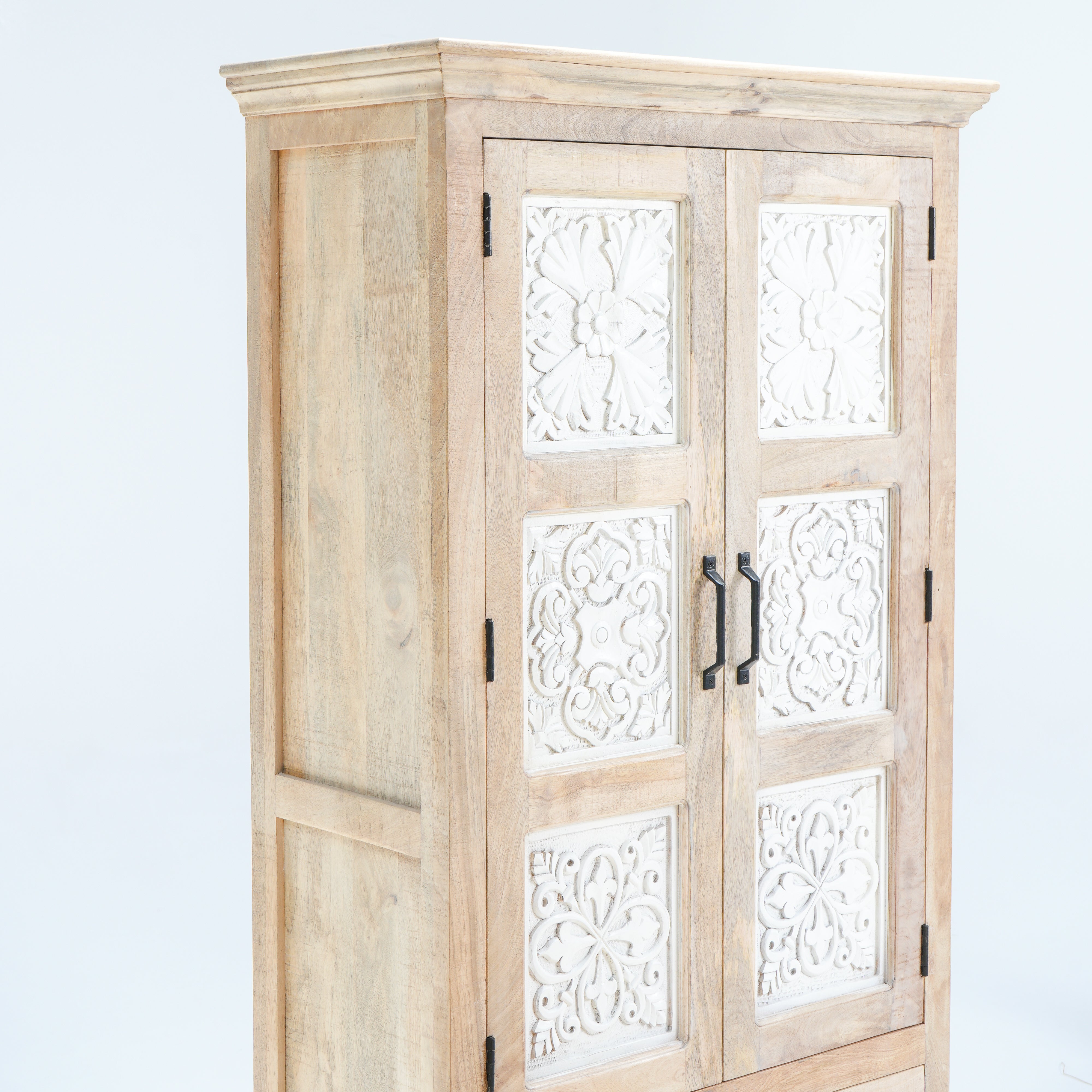 Swan Hill Two Carved Door Serenity Cabinet