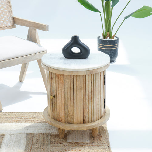 TERRALUXE MARBLE SIDE TABLE