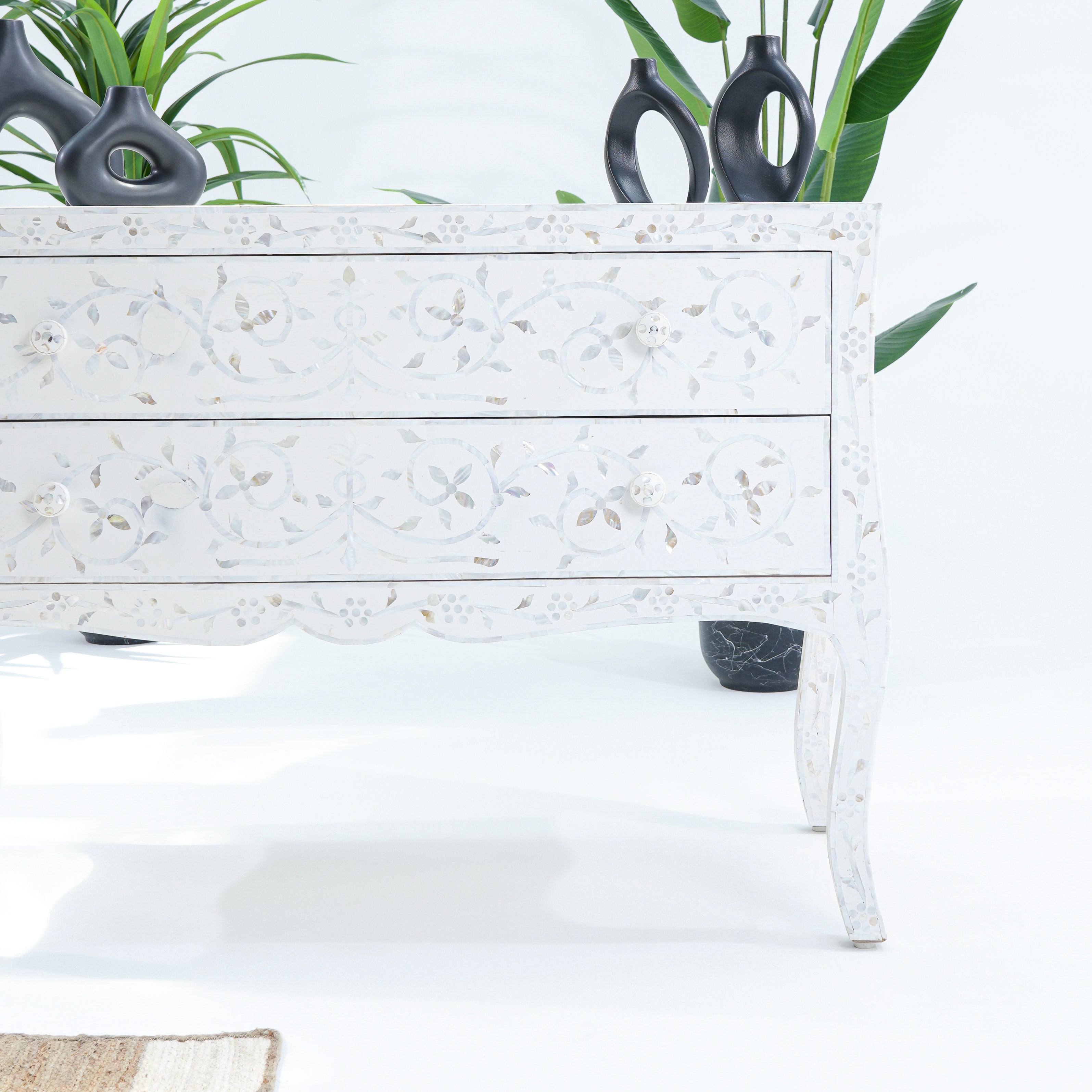 TWO DRAWER MOP DRAW CHEST