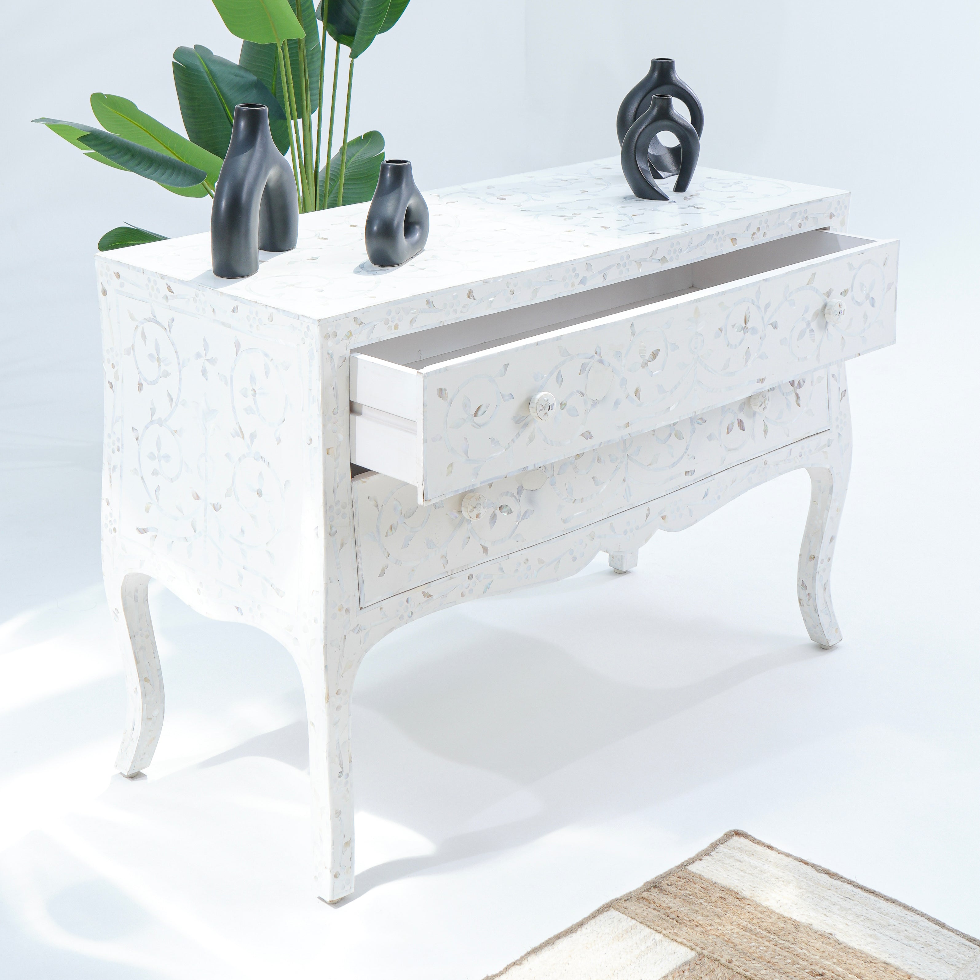 TWO DRAWER MOP DRAW CHEST