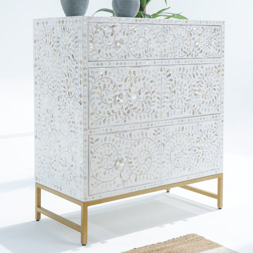 THREE DRAWER MOP DRAW CHEST