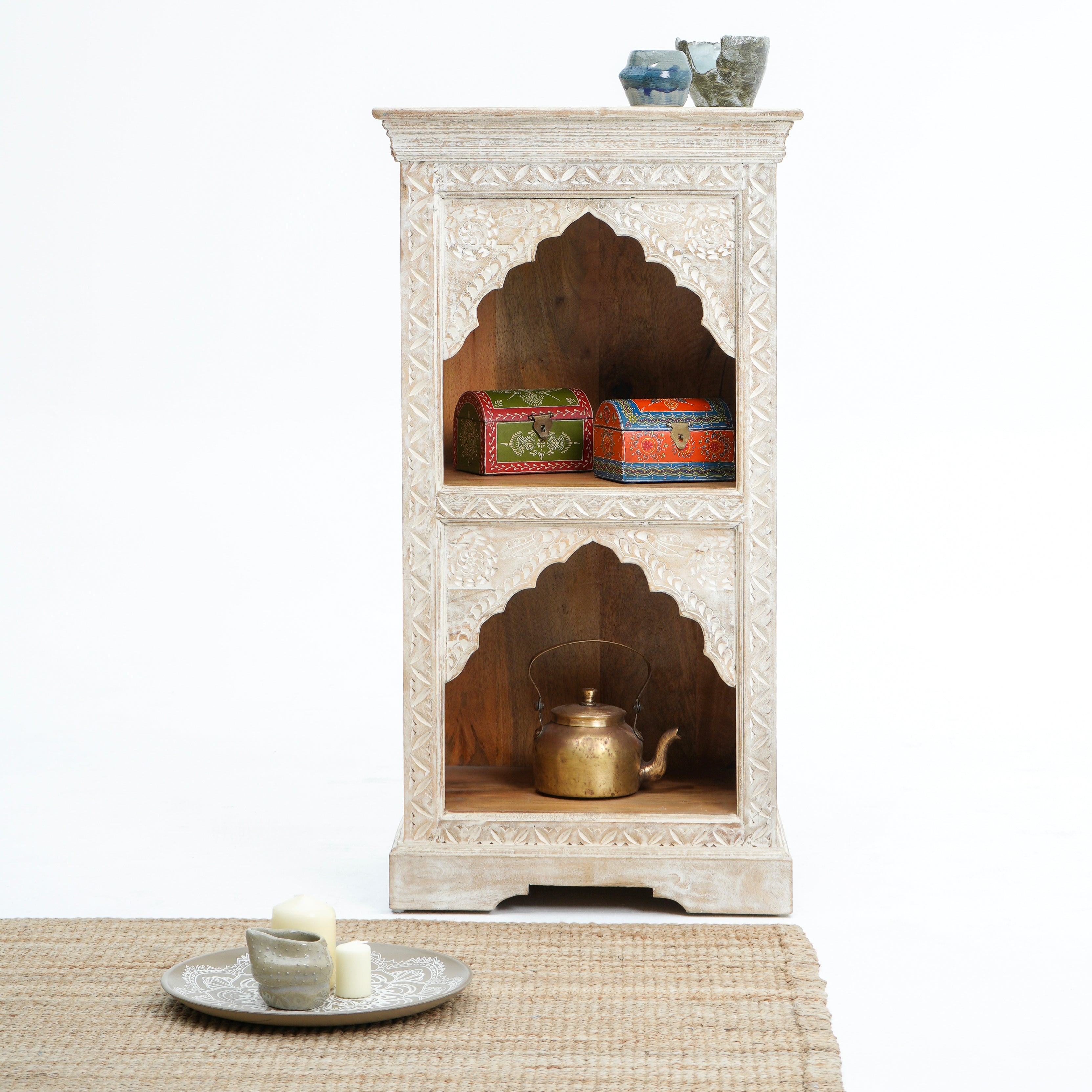 Dublin Two-Block Open Bookshelf