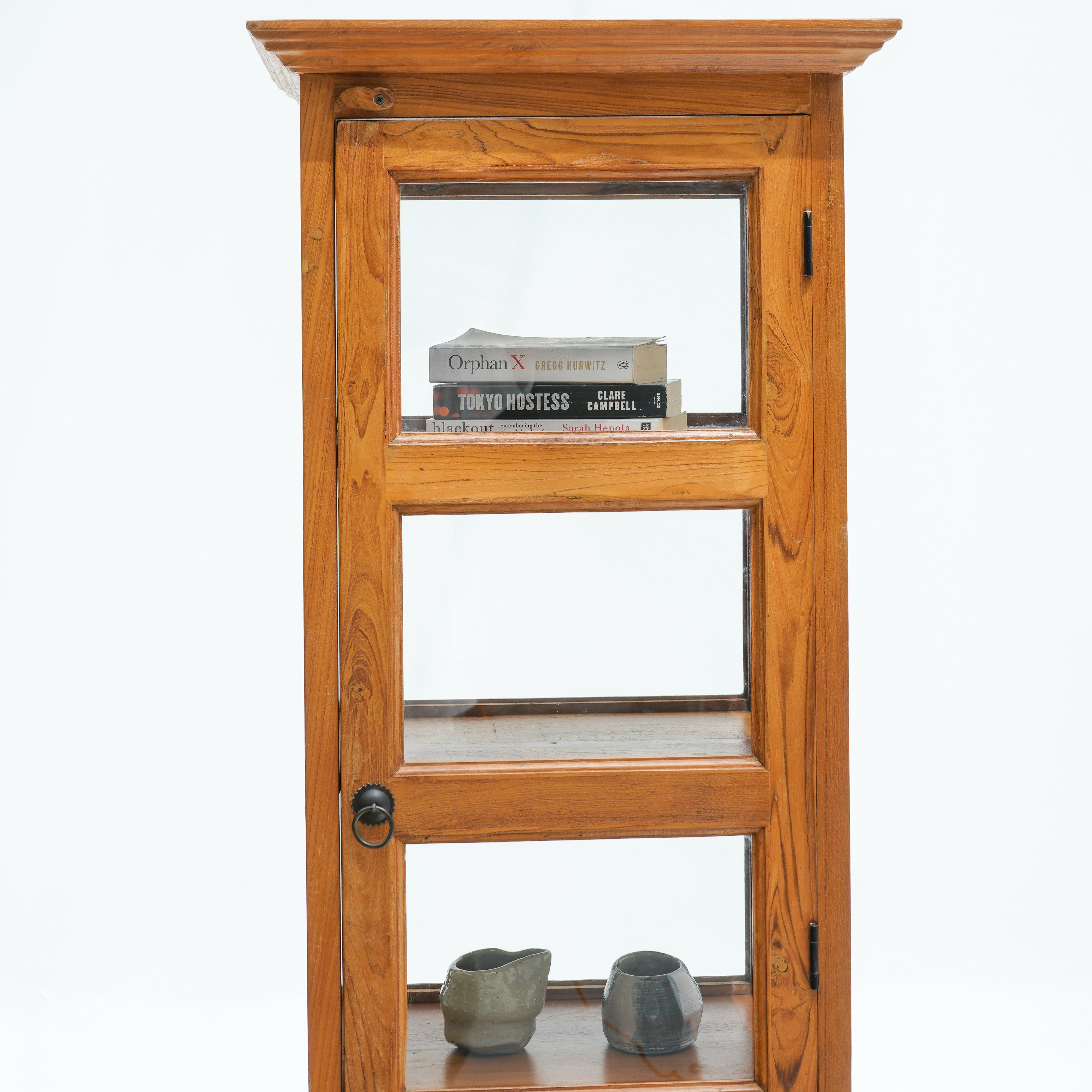 Accra Artisan Glass Door Cabinet