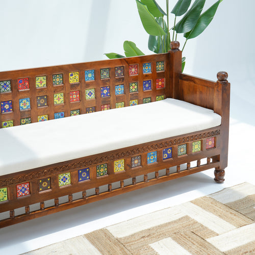 SHESTILE TILE FTD THREE-SEATER SOFA